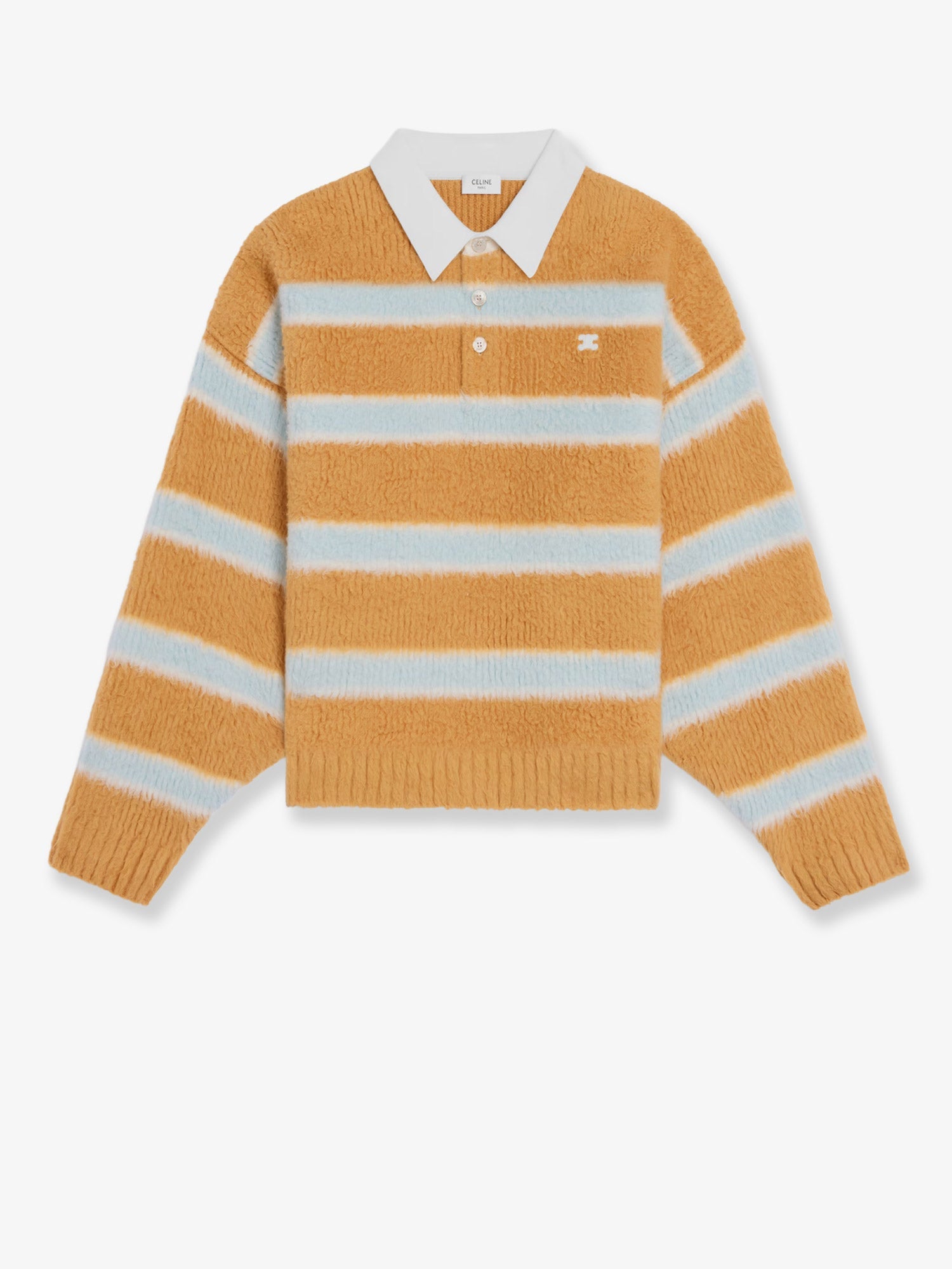 Celine Cotton Blend Polo Shirt