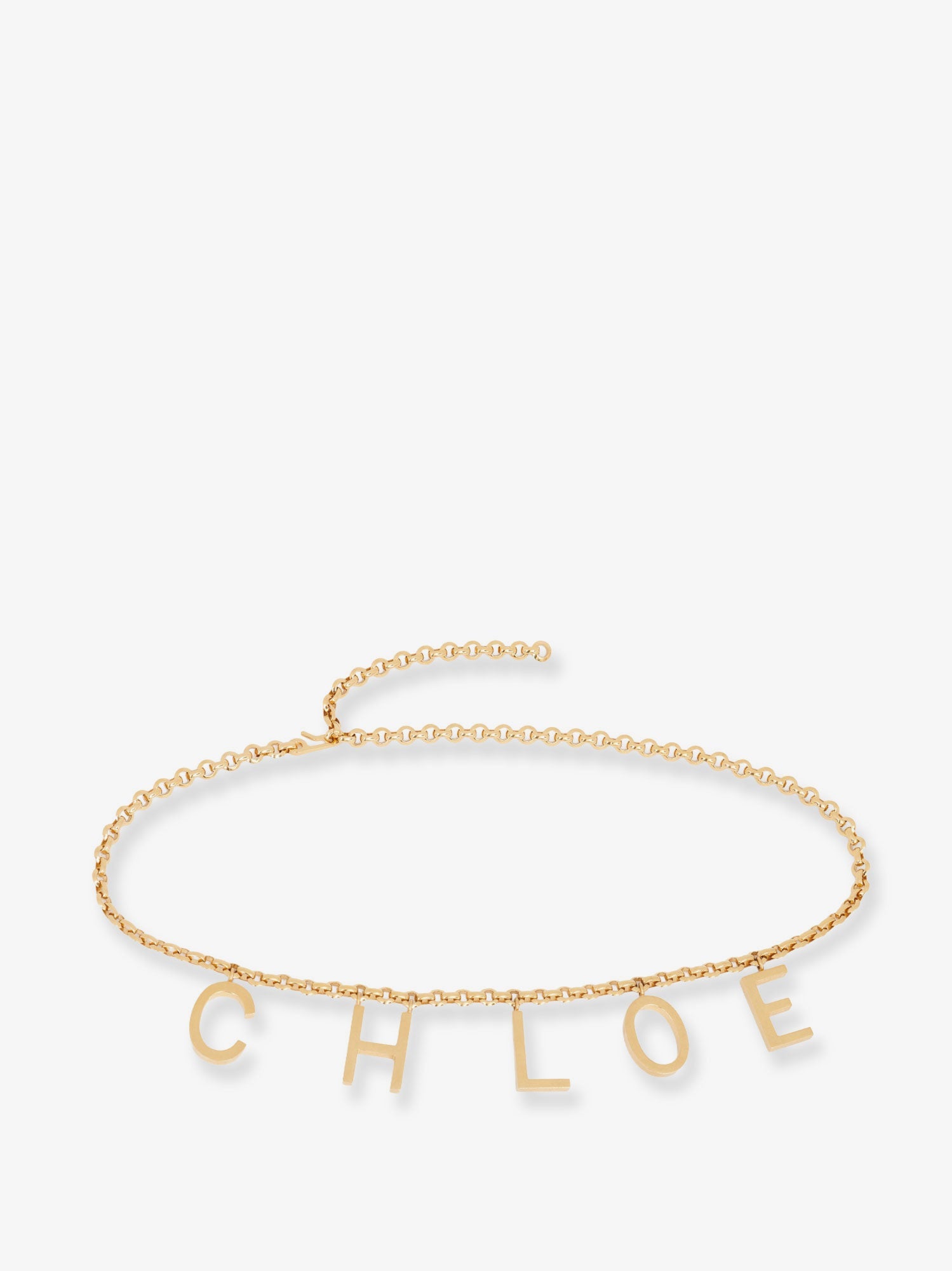 Chloé Chloé Letters Metal Belt