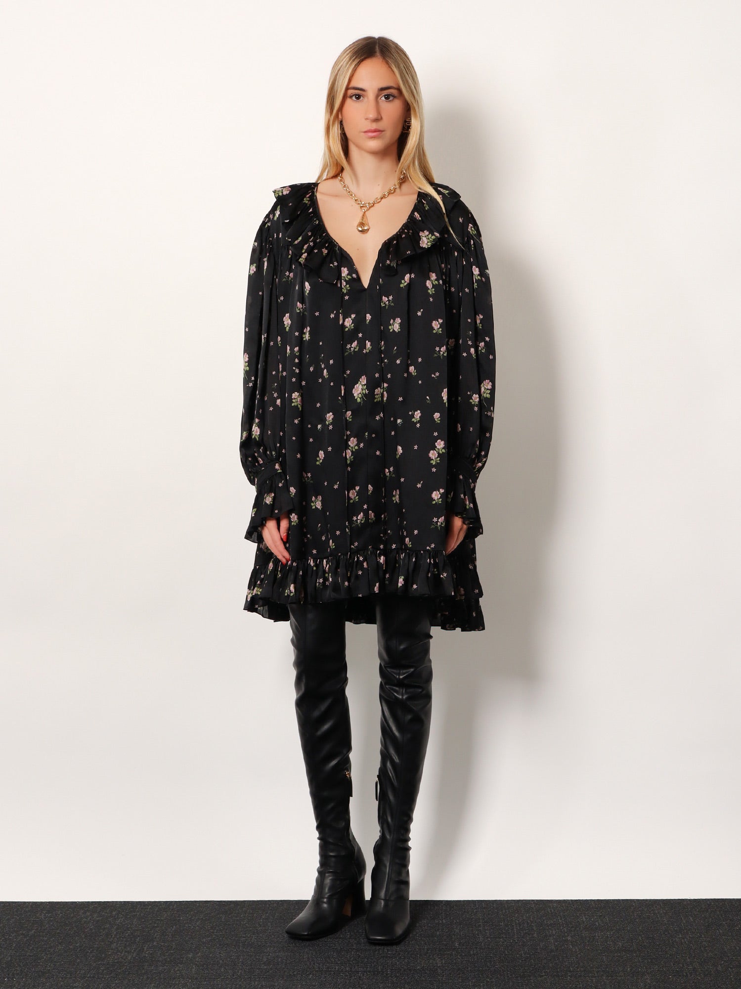 Chloé Silk Short Dress