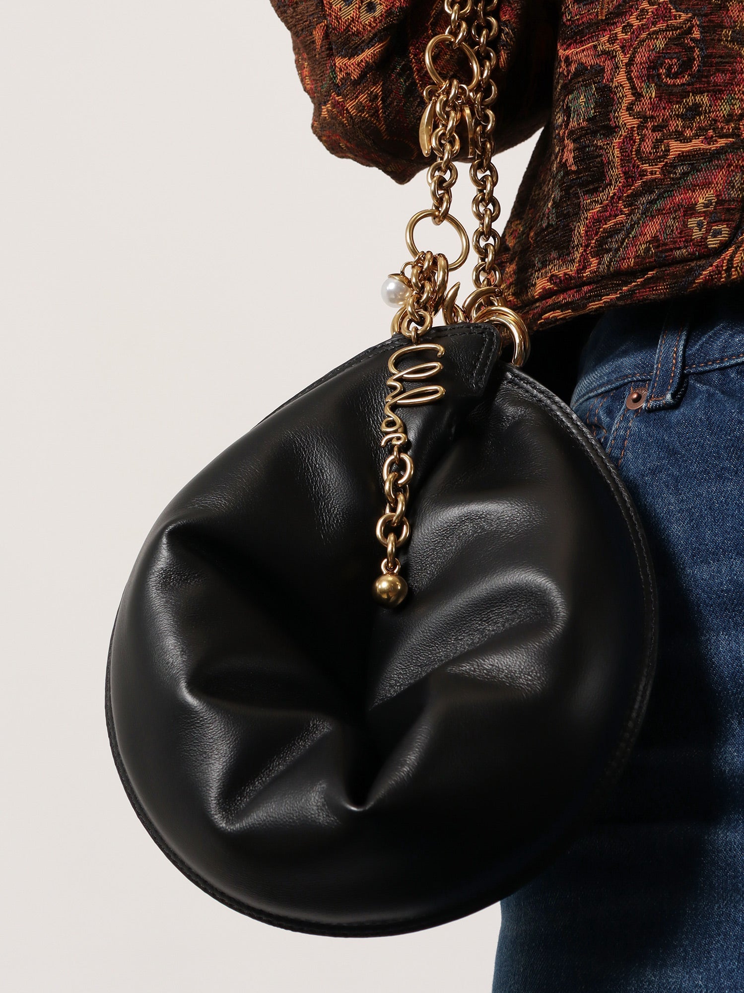 Chloé Chloé Icons Leather Shoulder Bag