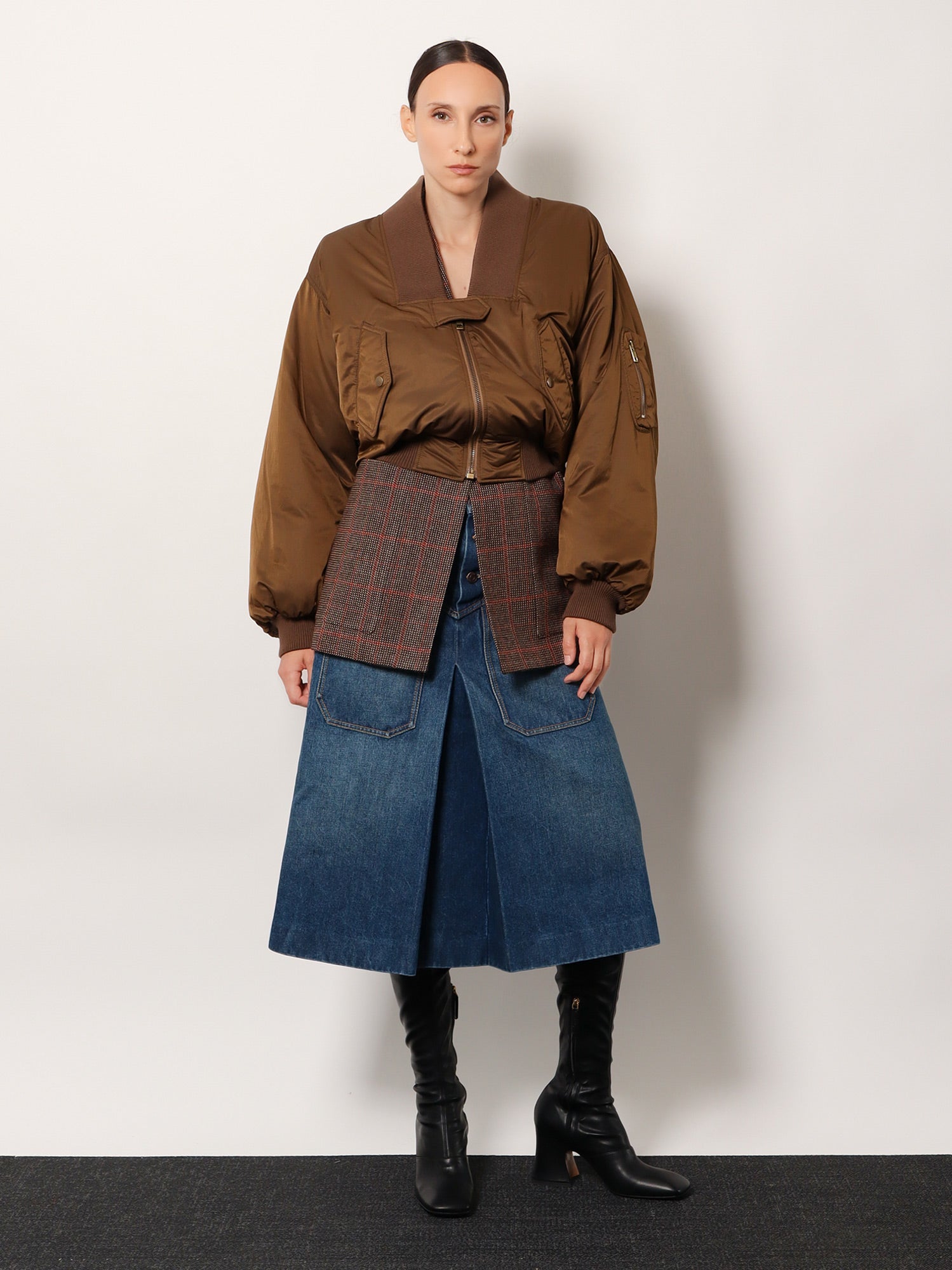 Chloé Nylon Bomber Jacket