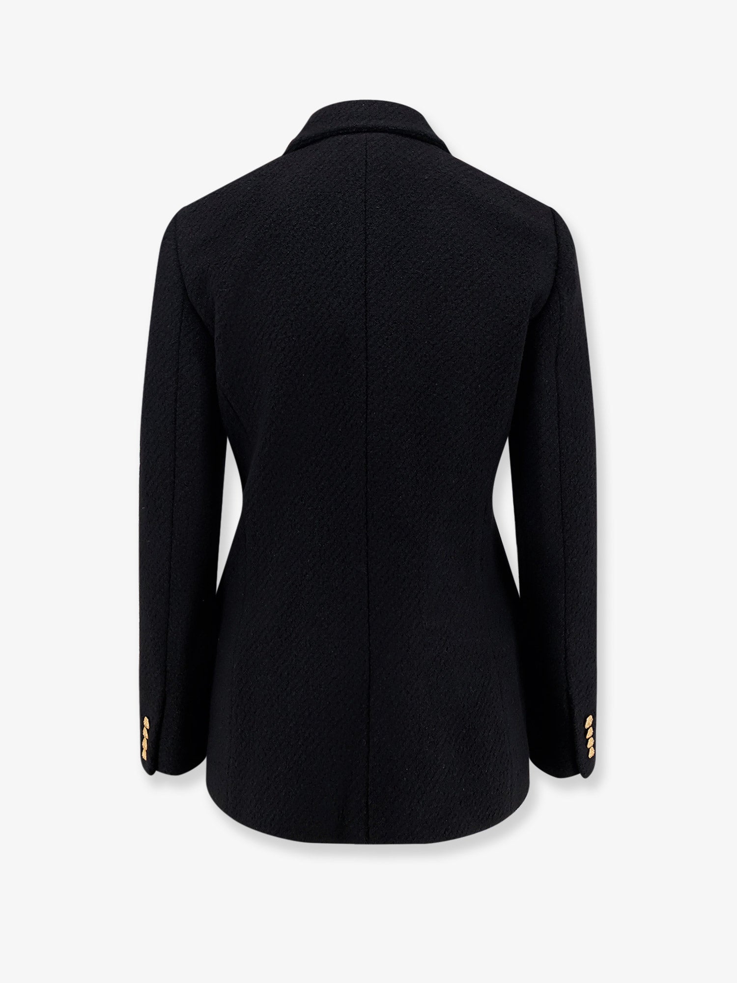 Chloé Double-breasted Virgin Wool Blend Blazer