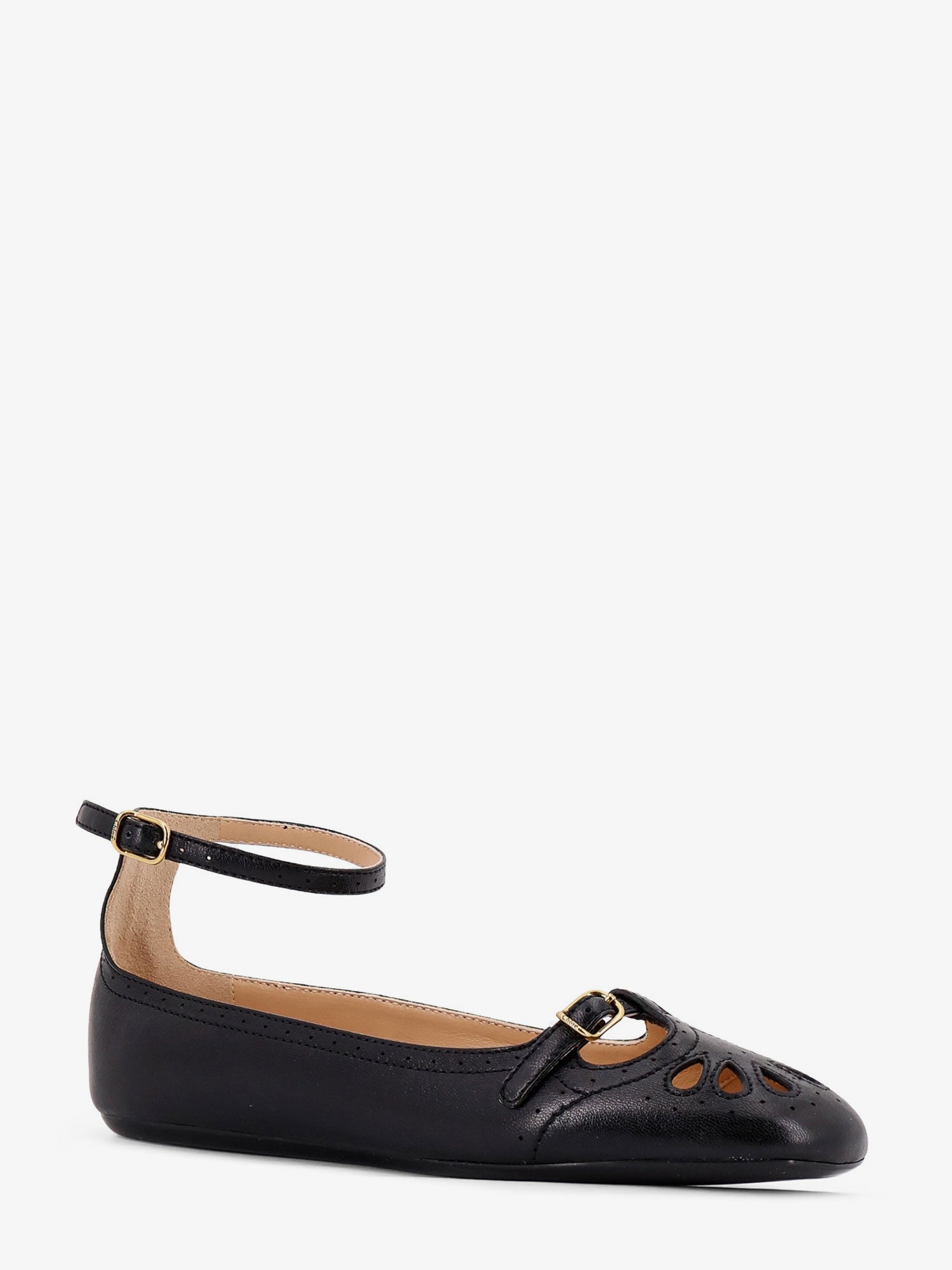 Chloé Misty Leather Ballerinas