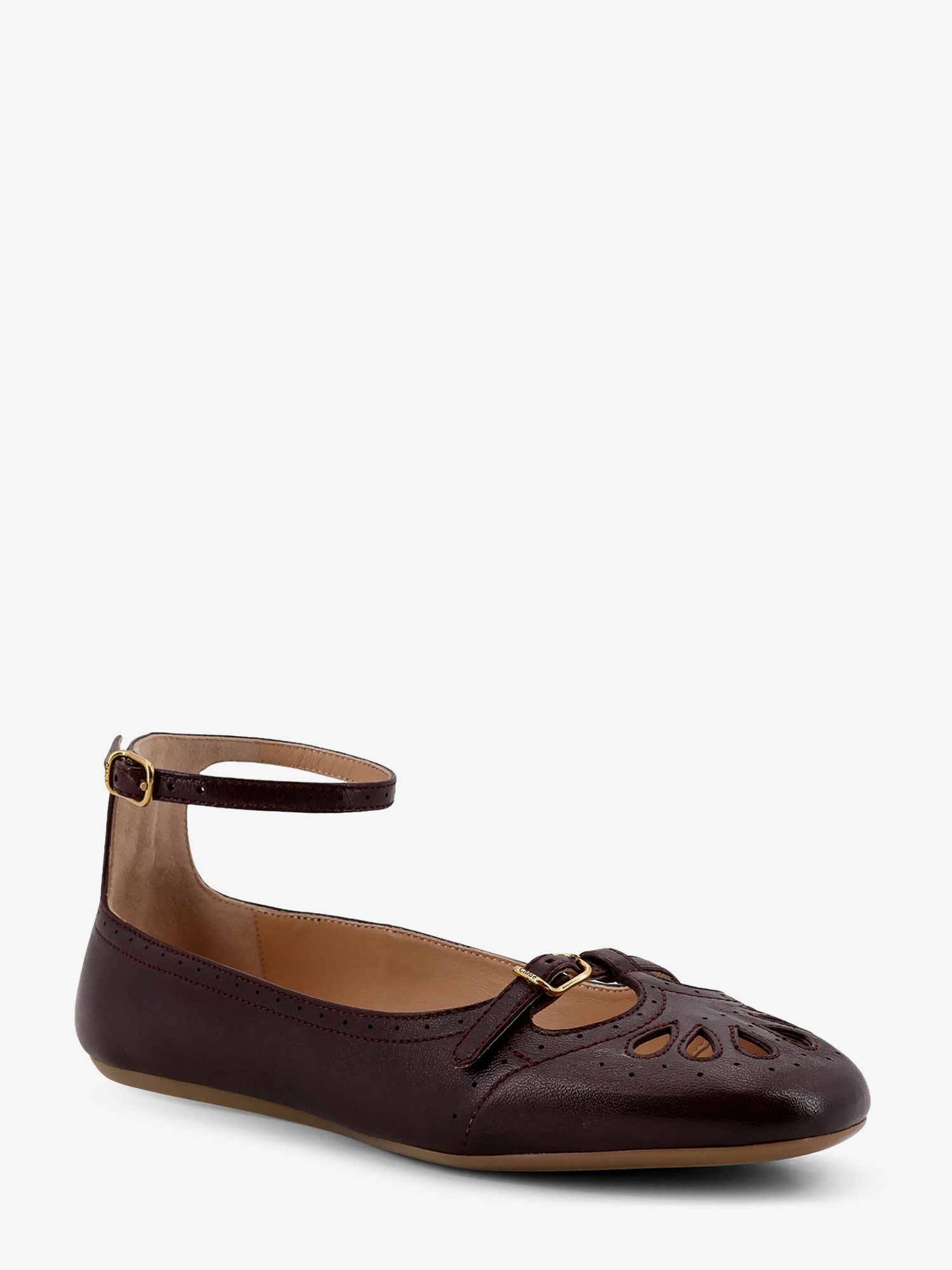 Chloé Misty Leather Ballerinas