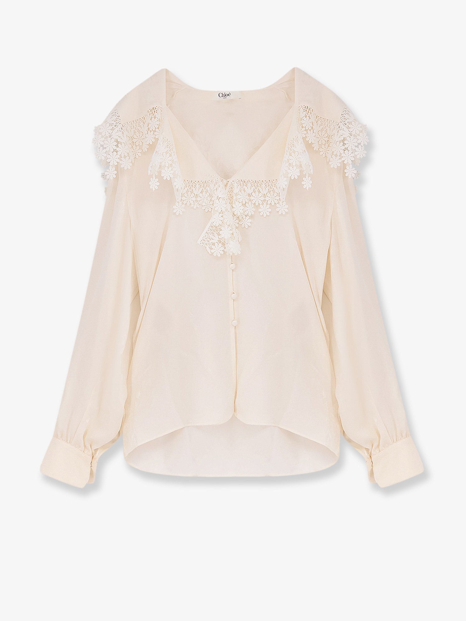 Chloé Printed Silk Shirt