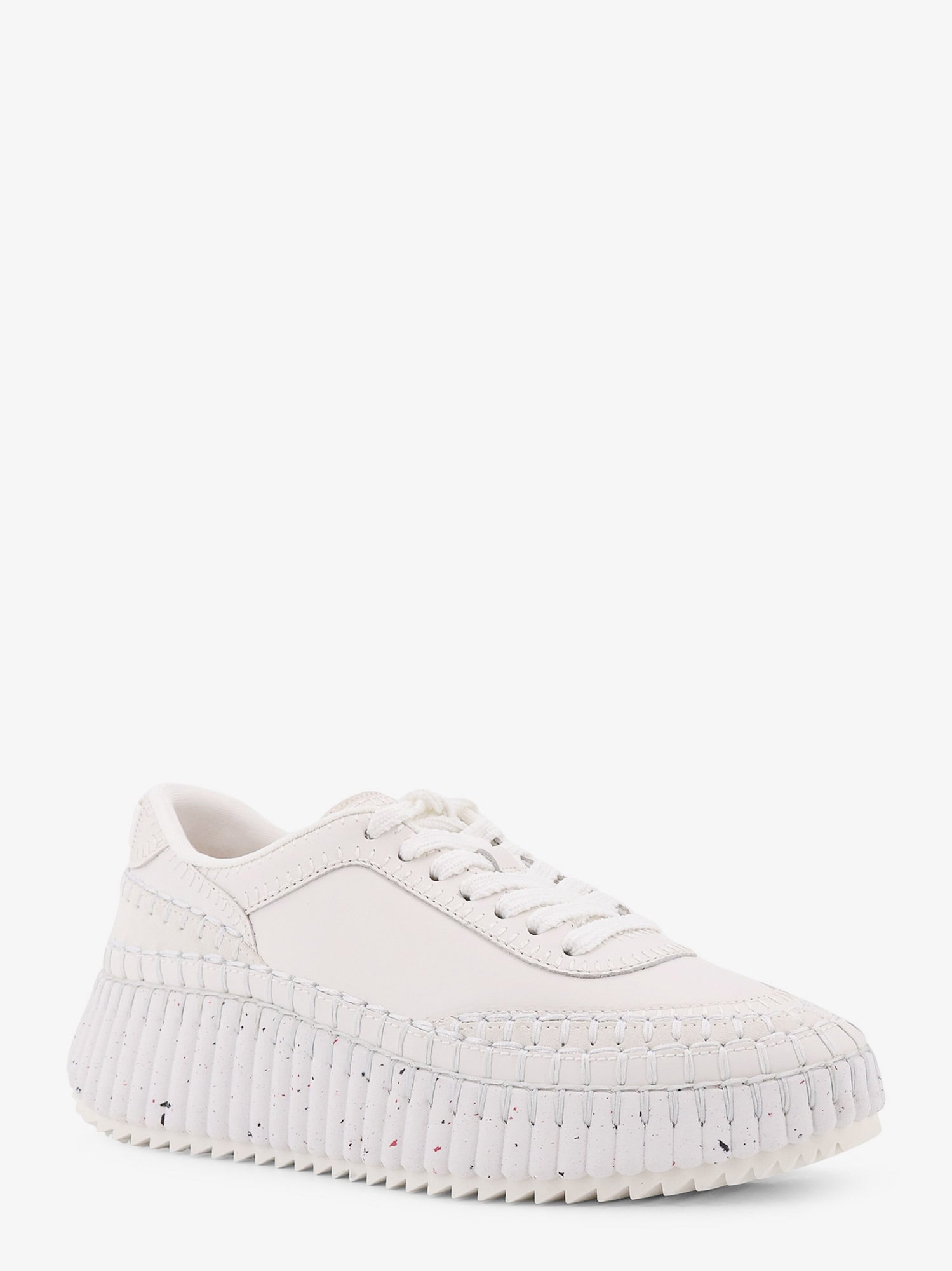 Chloé Nama Low-top Leather Sneakers