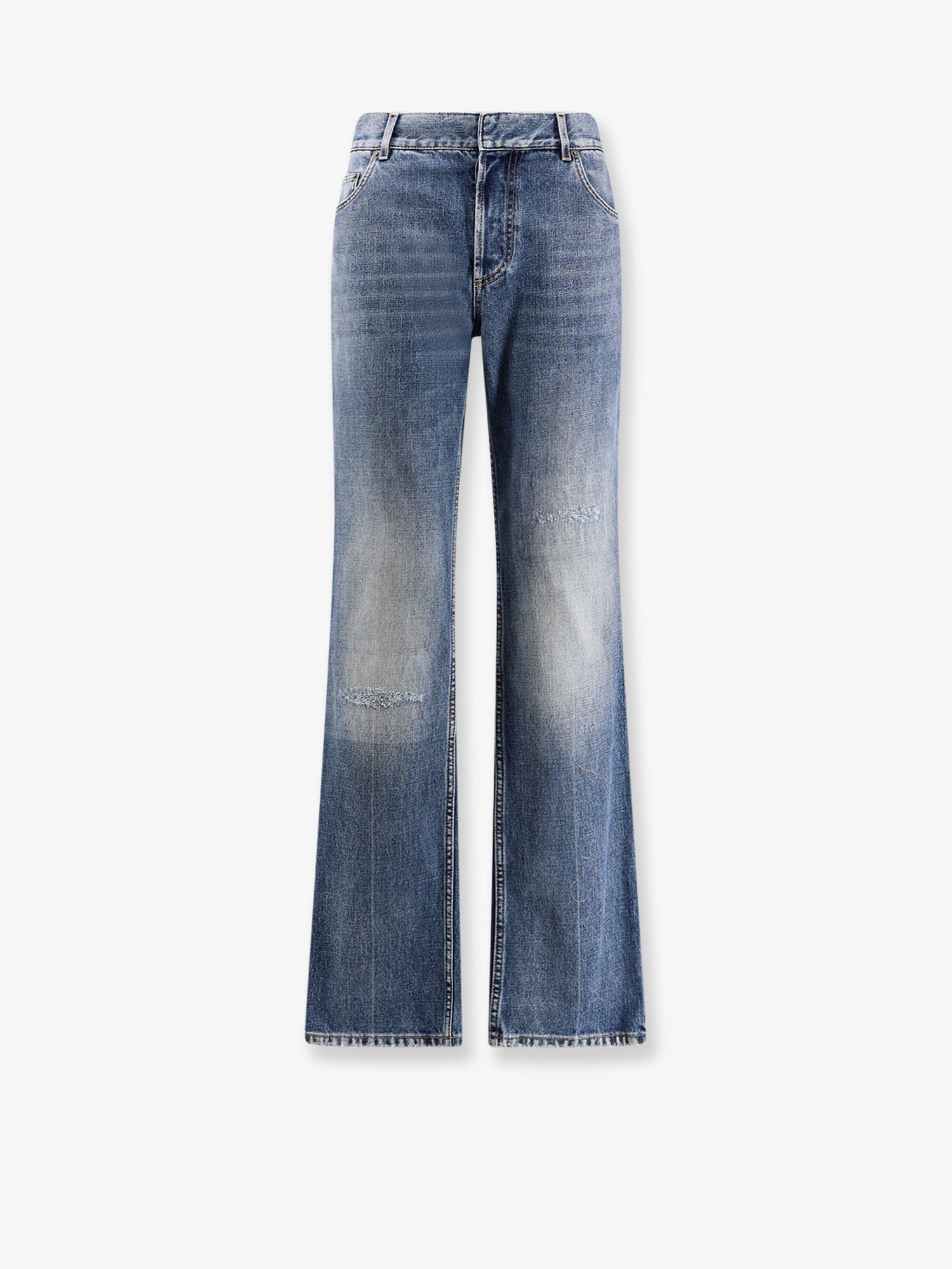 Dior Regular Fit Stone-washed Denim Jeans