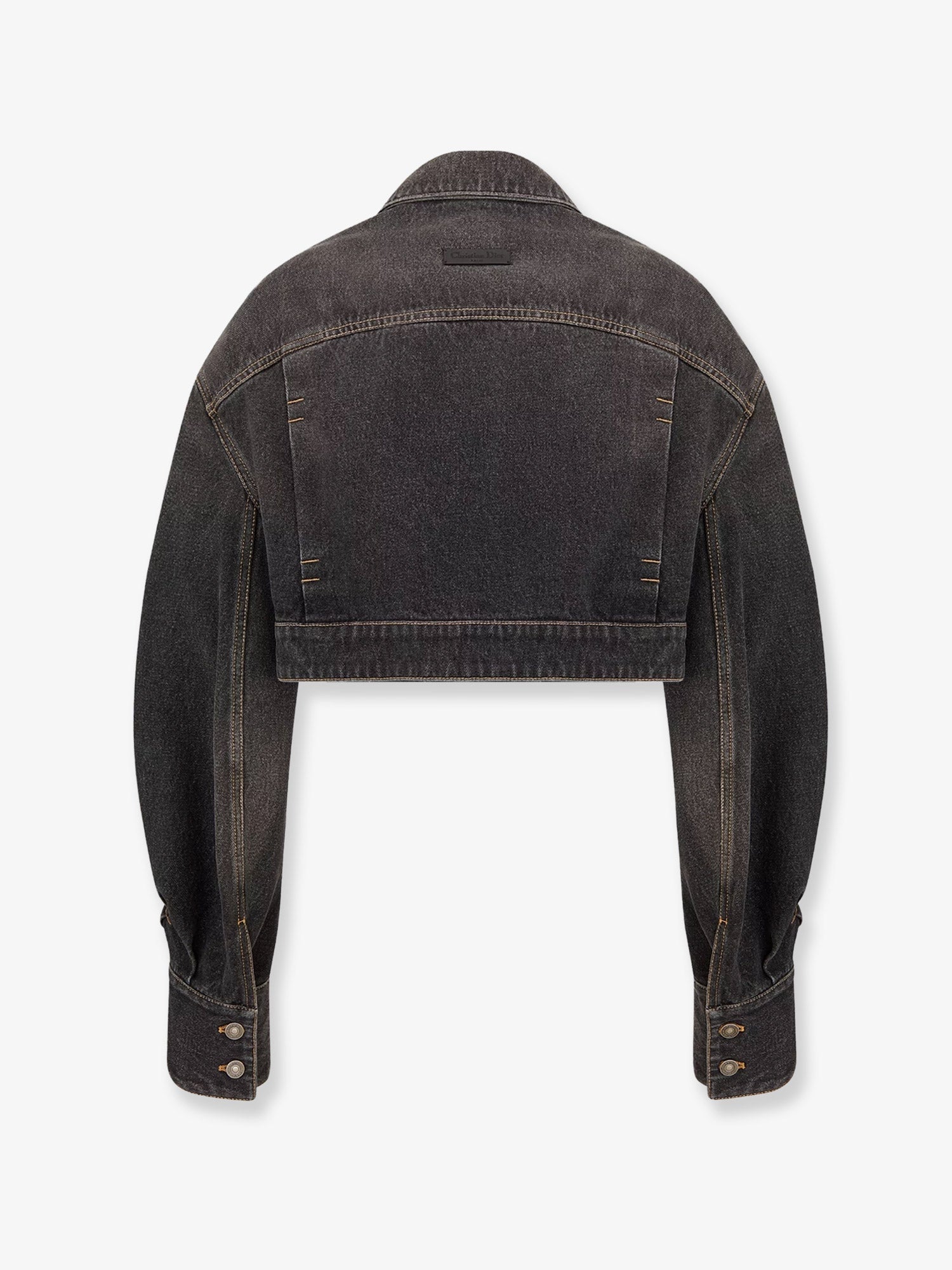 Dior Denim Jacket With Bustier Detail