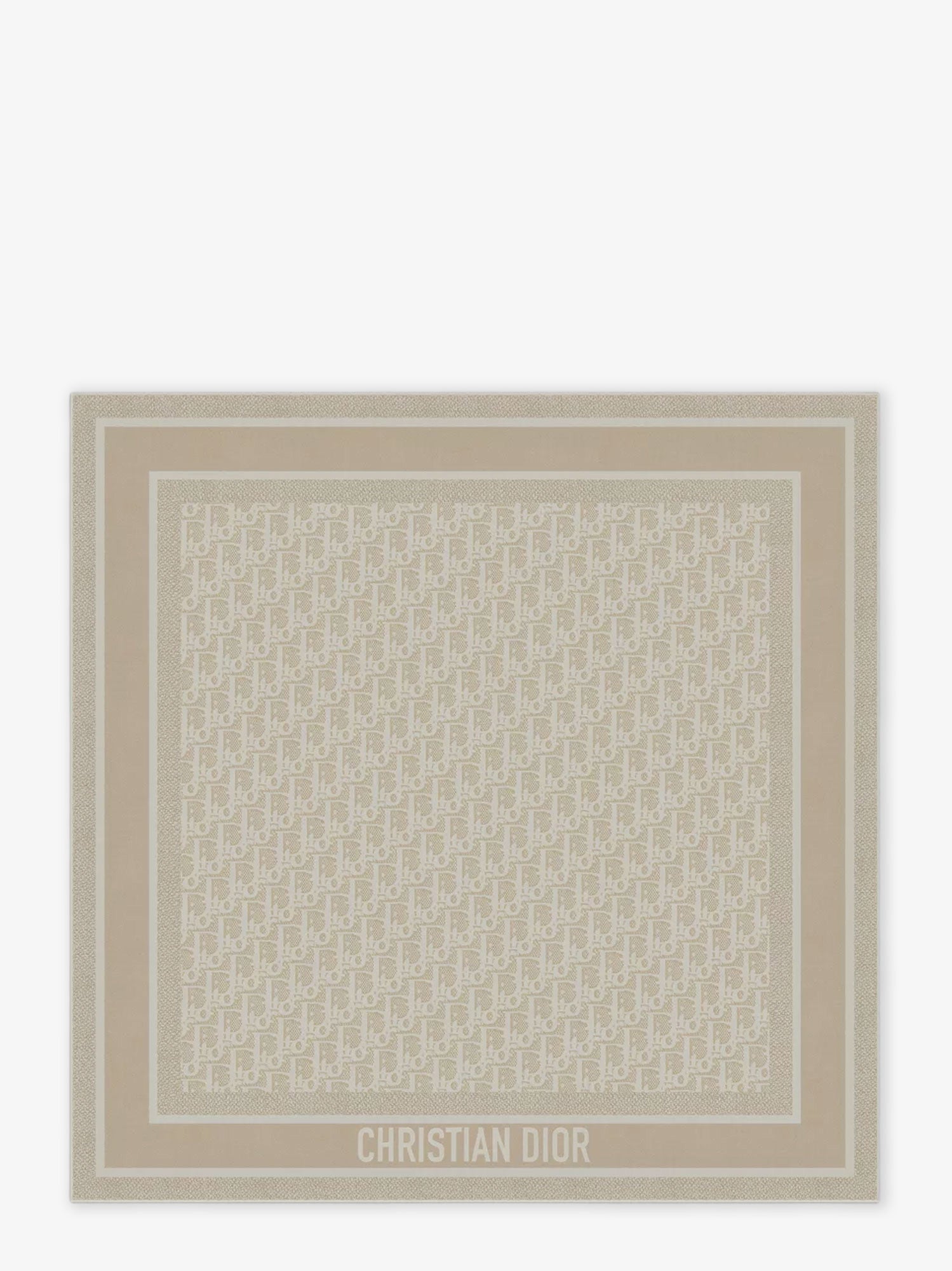 Dior Dior Oblique Silk Twill Foulard