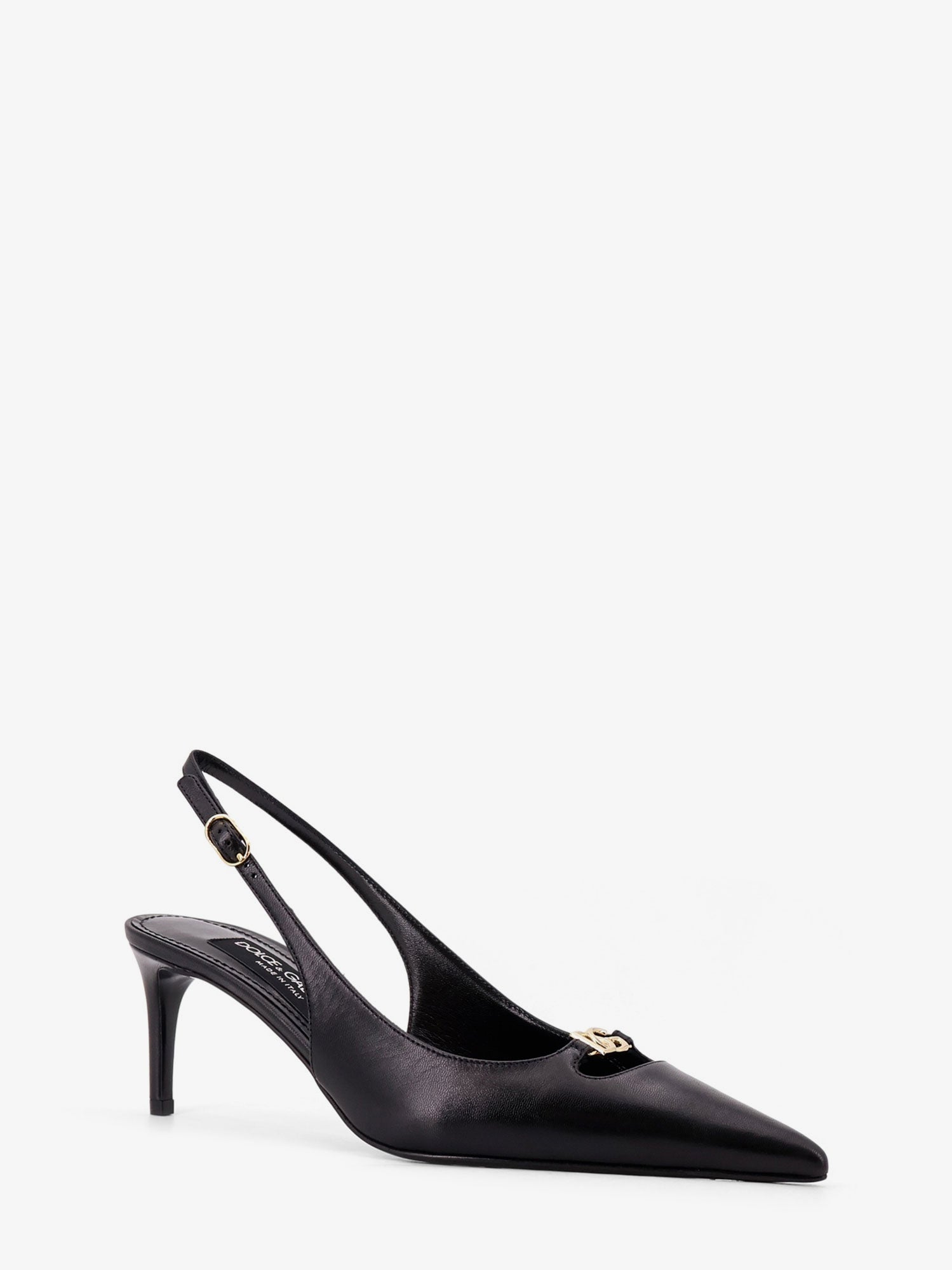 Dolce & Gabbana Leather Slingback Pumps