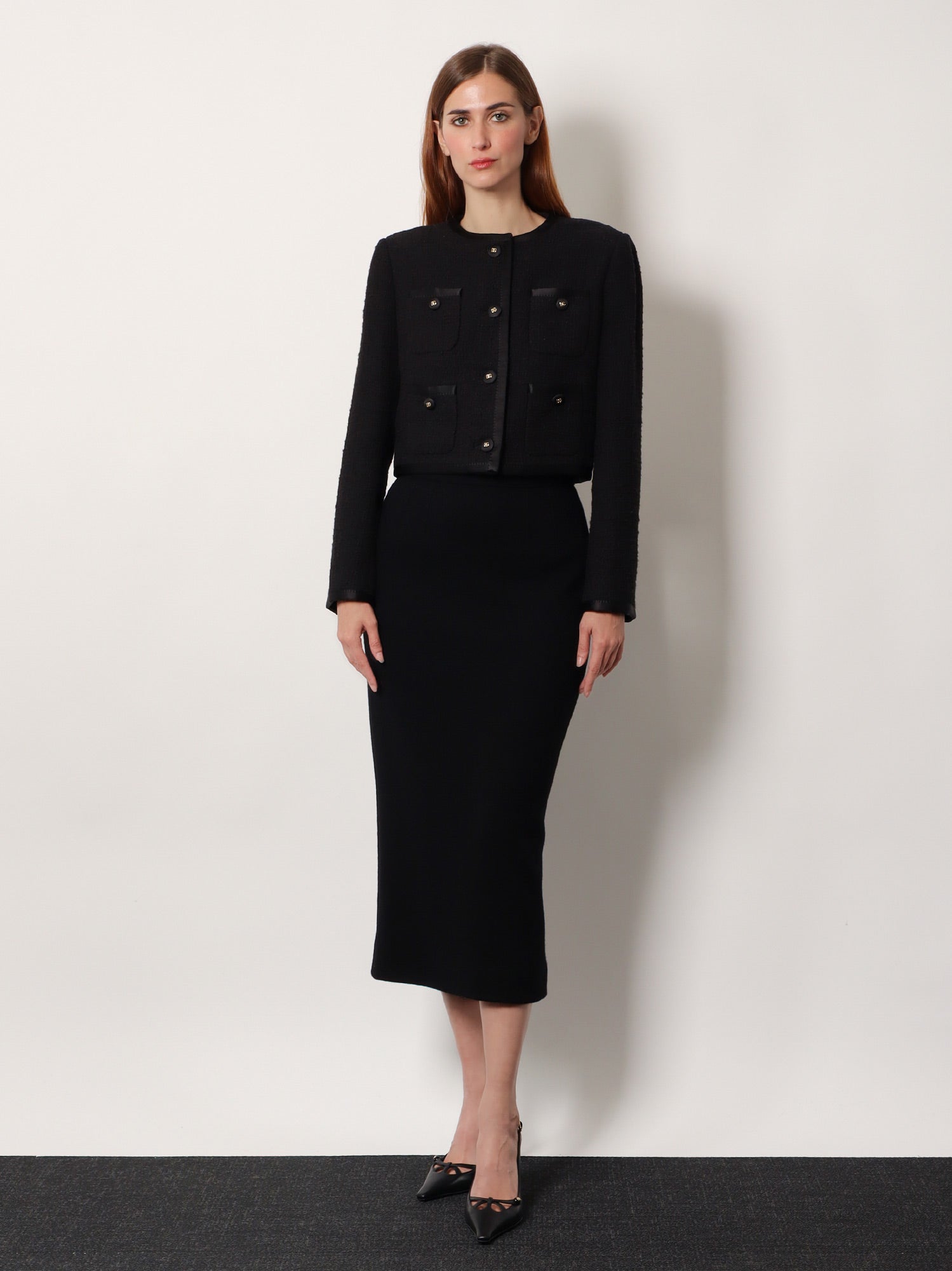 Dolce & Gabbana Cotton And Viscose Blazer With Animalier Print Lining