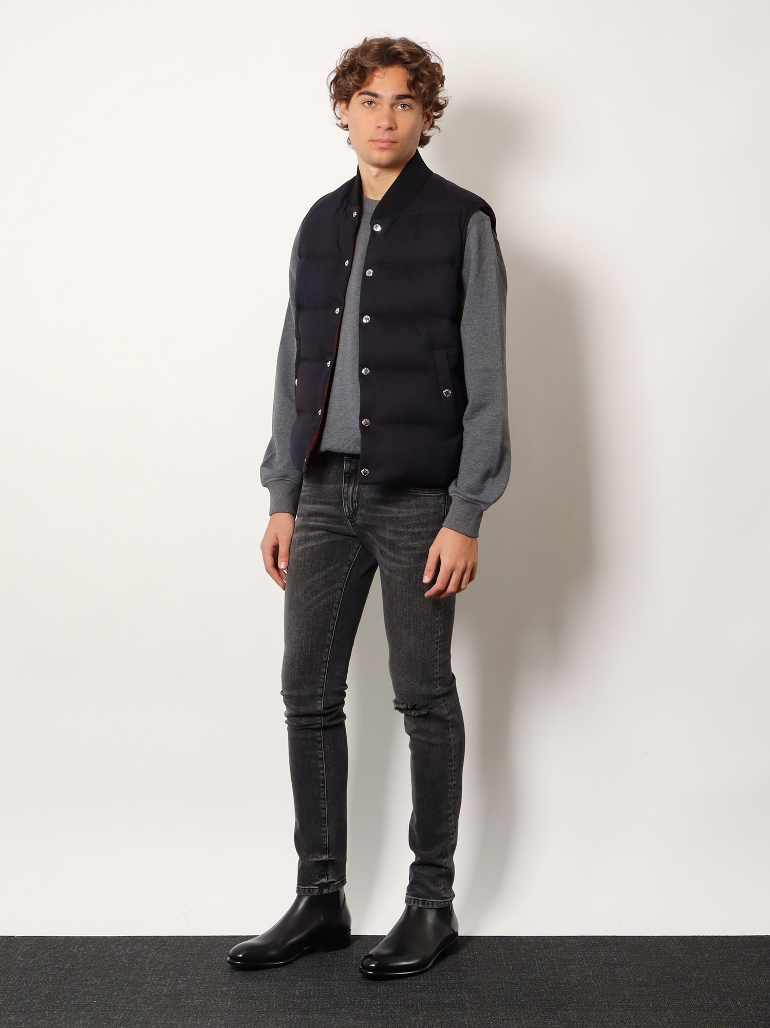 Dolce & Gabbana Skinny Grey Denim Jeans