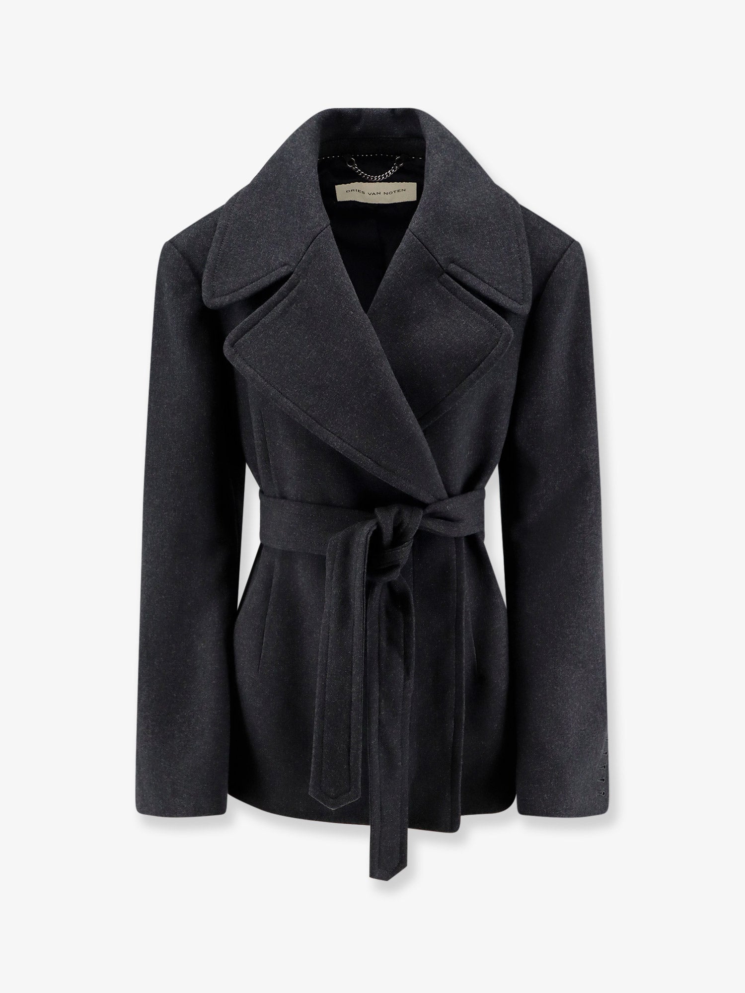 Dries Van Noten Cotton Blend Coat