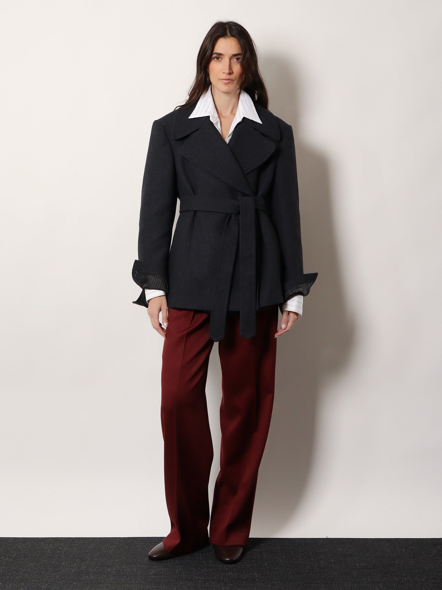 Dries Van Noten Cotton Blend Coat