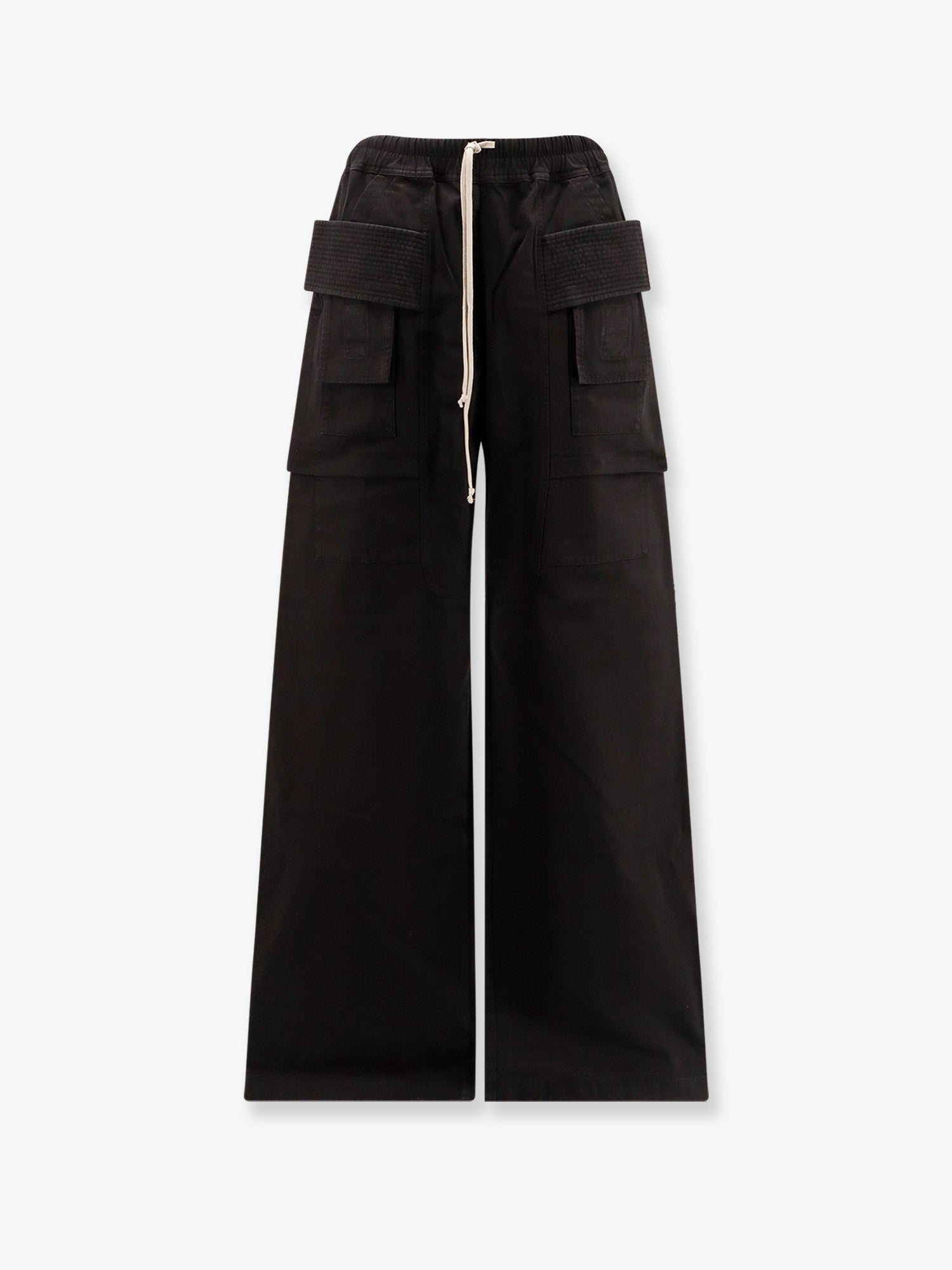 DRKSHDW Creatch Wide Cargo Drawstring Cotton Trousers