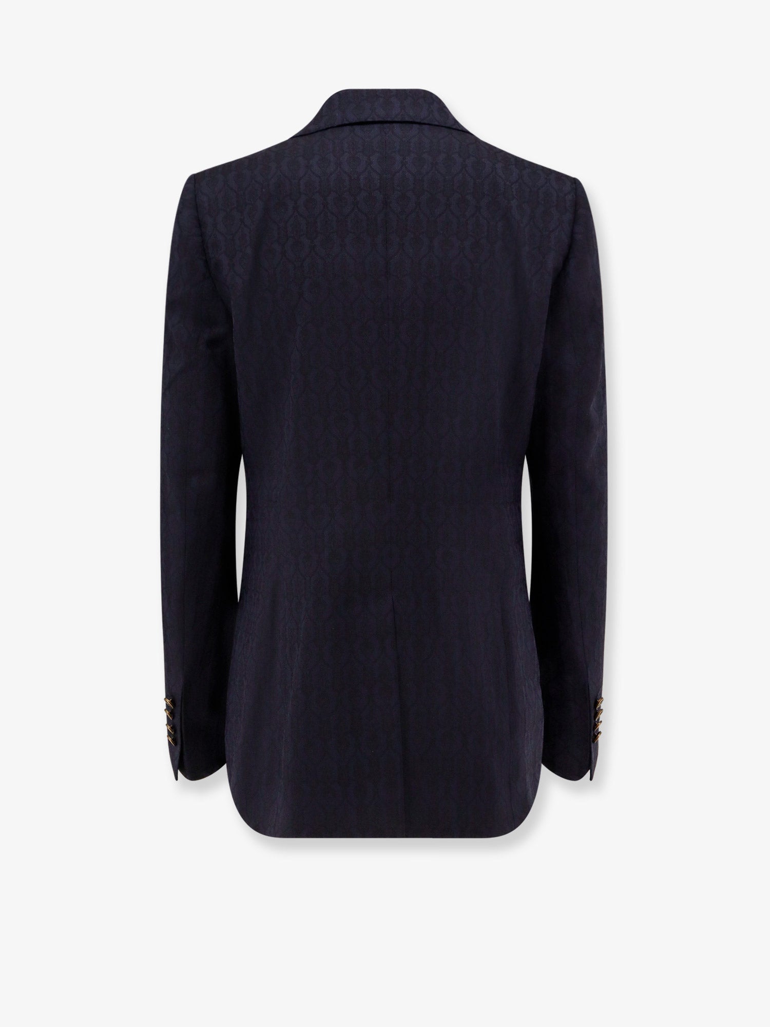 Etro Single-breasted Wool Blazer With Iconic Pattern