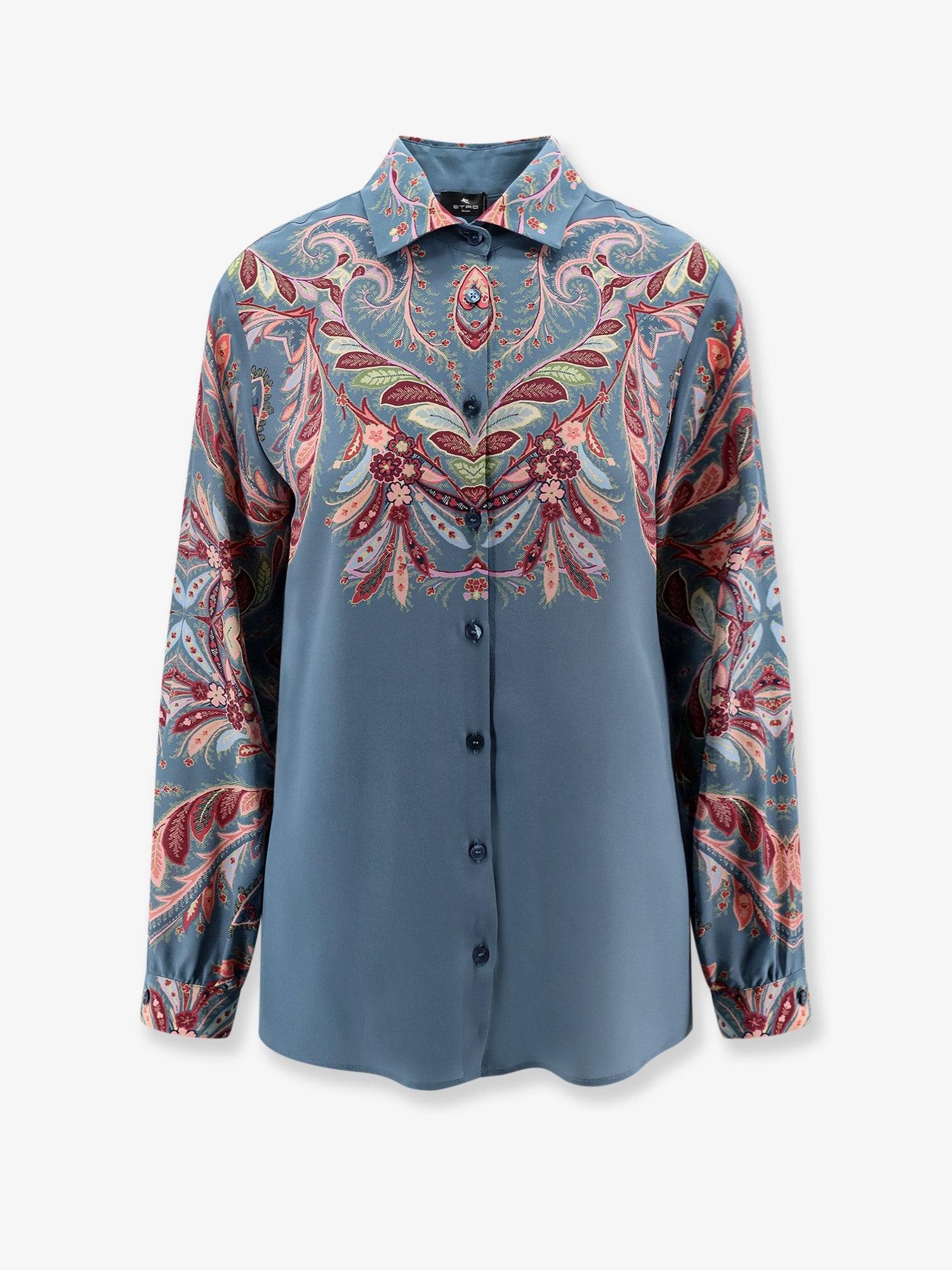 Etro Paisley Print Silk Shirt
