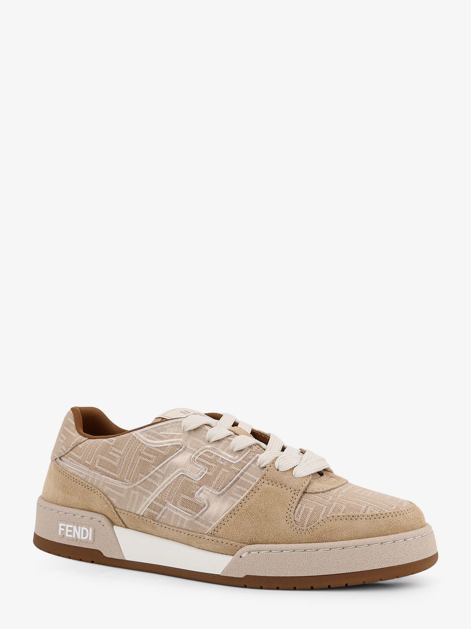 Fendi Fendi Match Ff Jacquard Low-top Sneakers