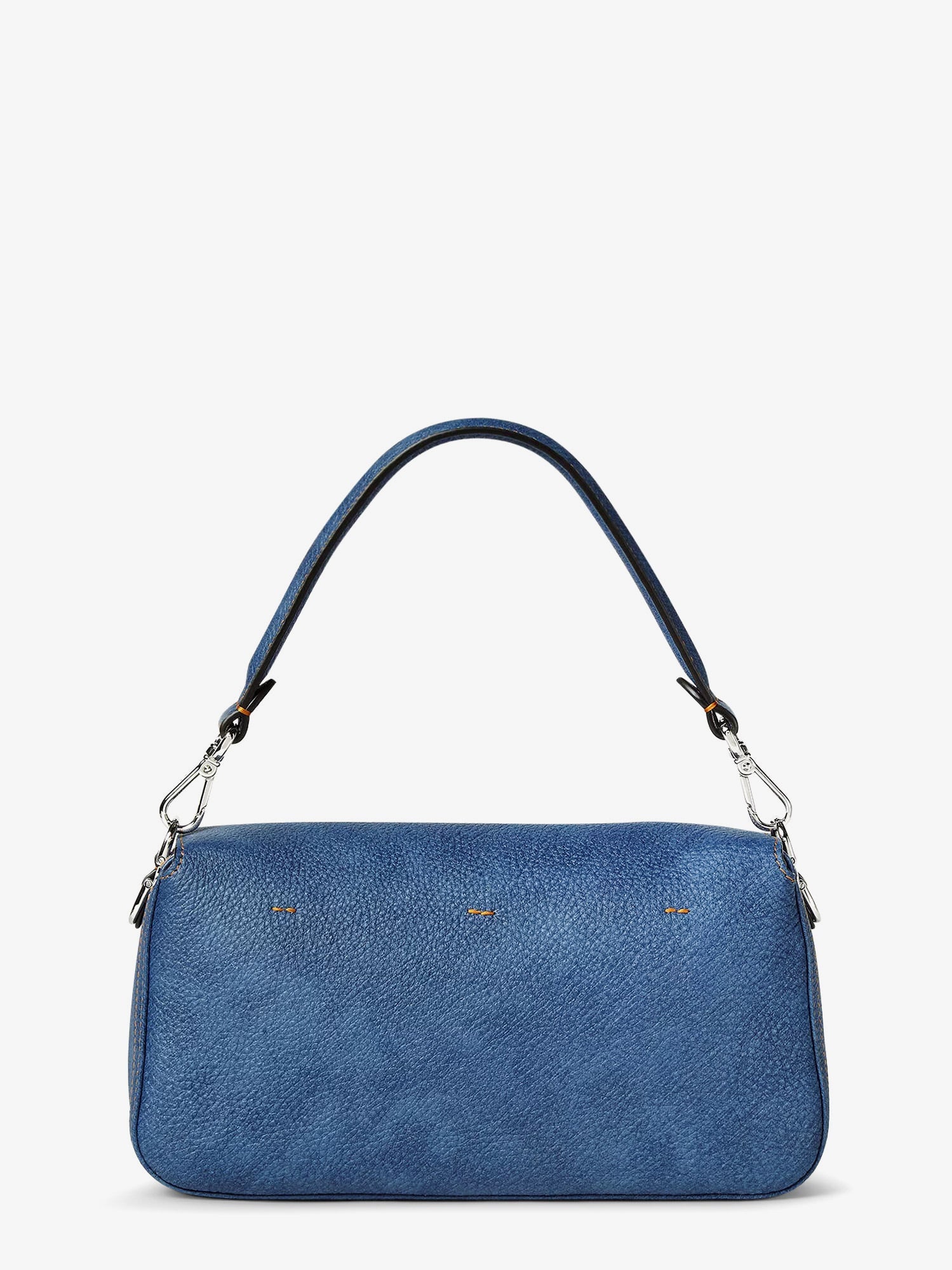 Fendi Baguette Leather Shoulder Bag