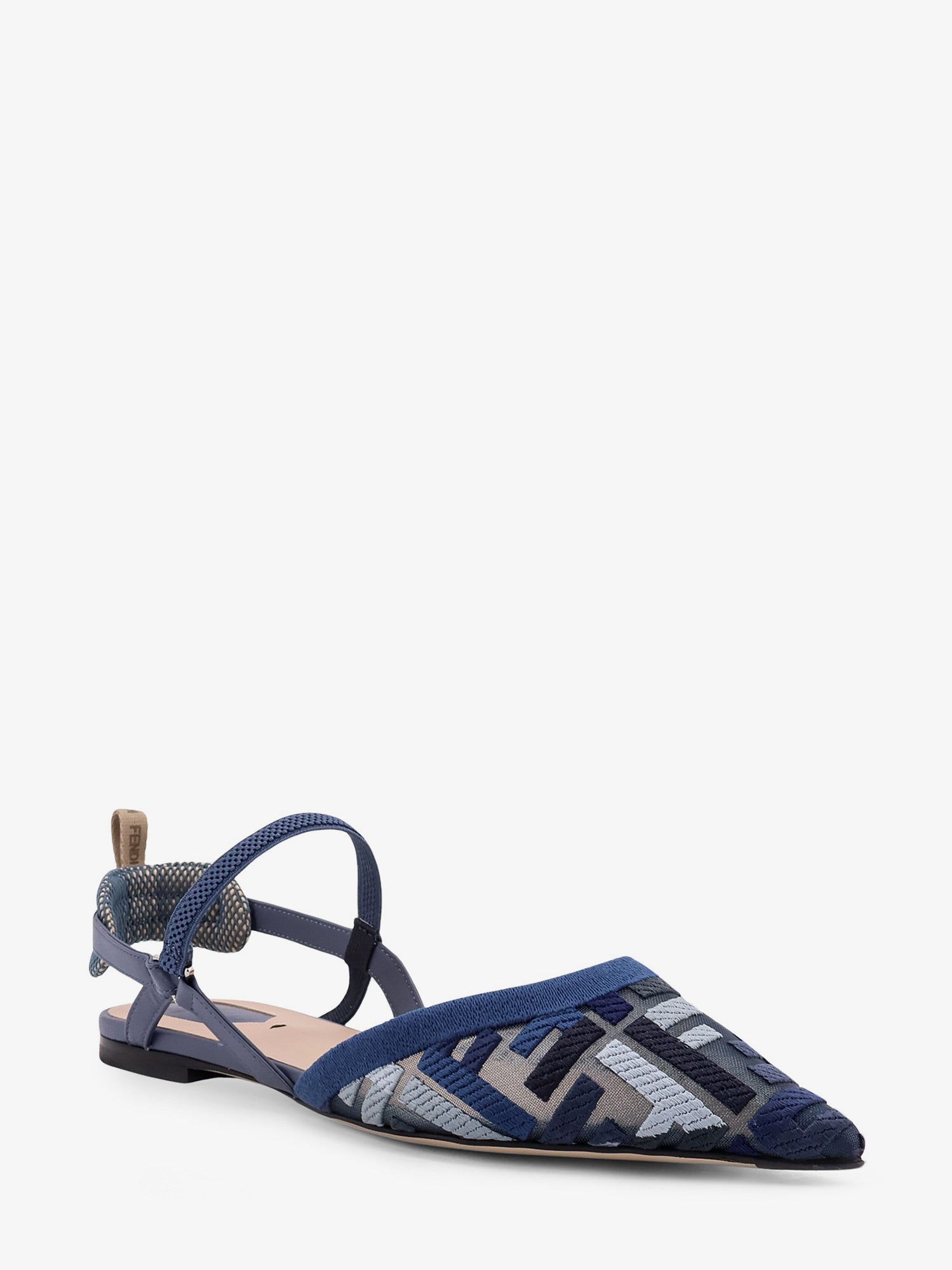 Fendi Colibrì Lite Ff Mesh Slingback