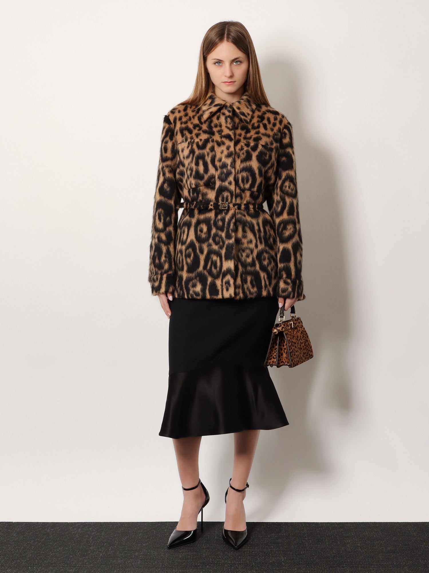 Fendi Fendi Leo Wool Go-to Jacket