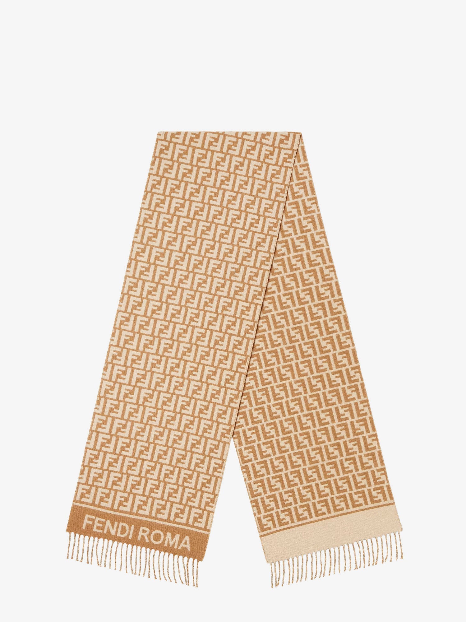 Fendi Wool And Cashmere Scarf