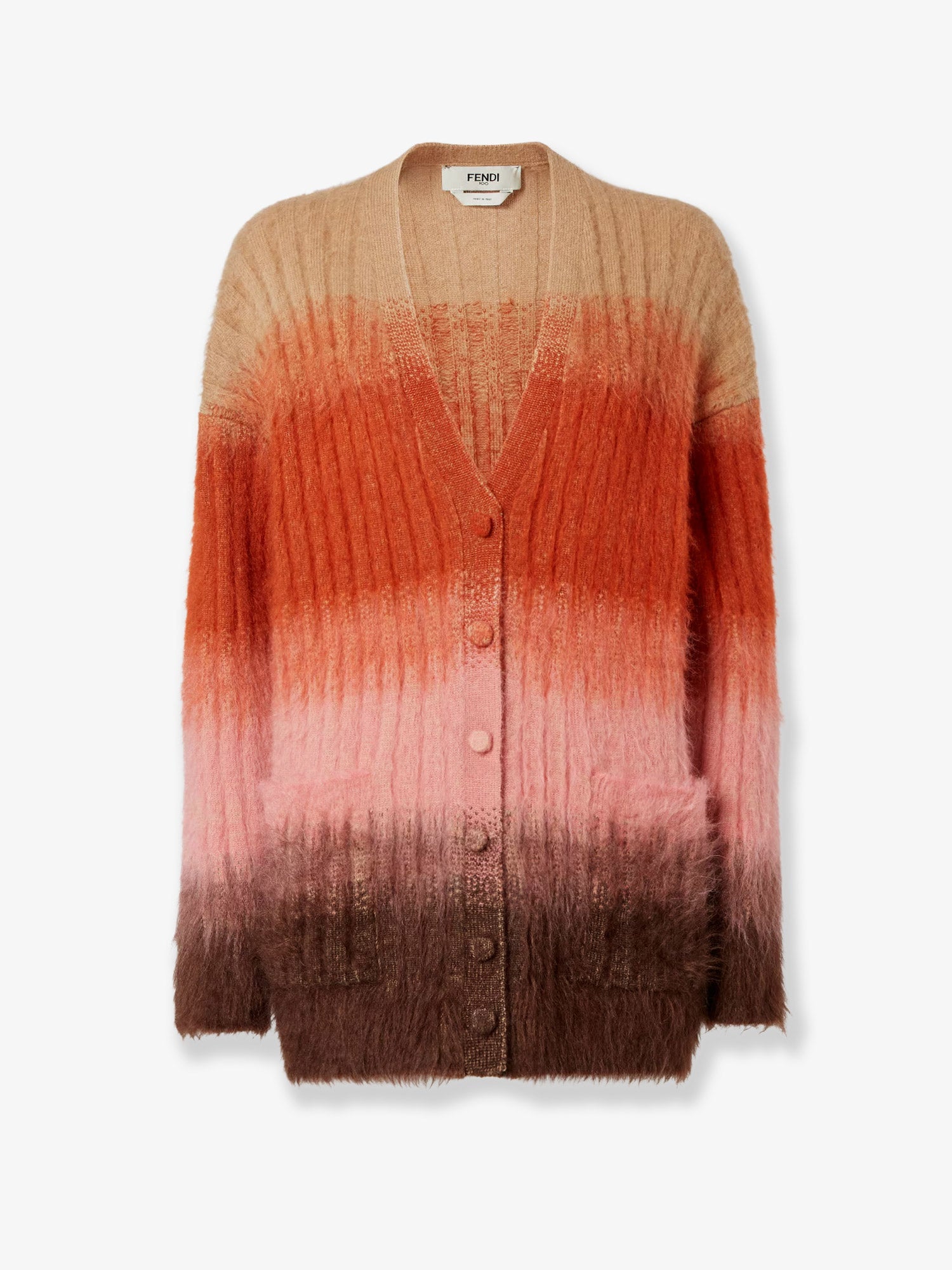 Fendi Mohair Blend Cardigan