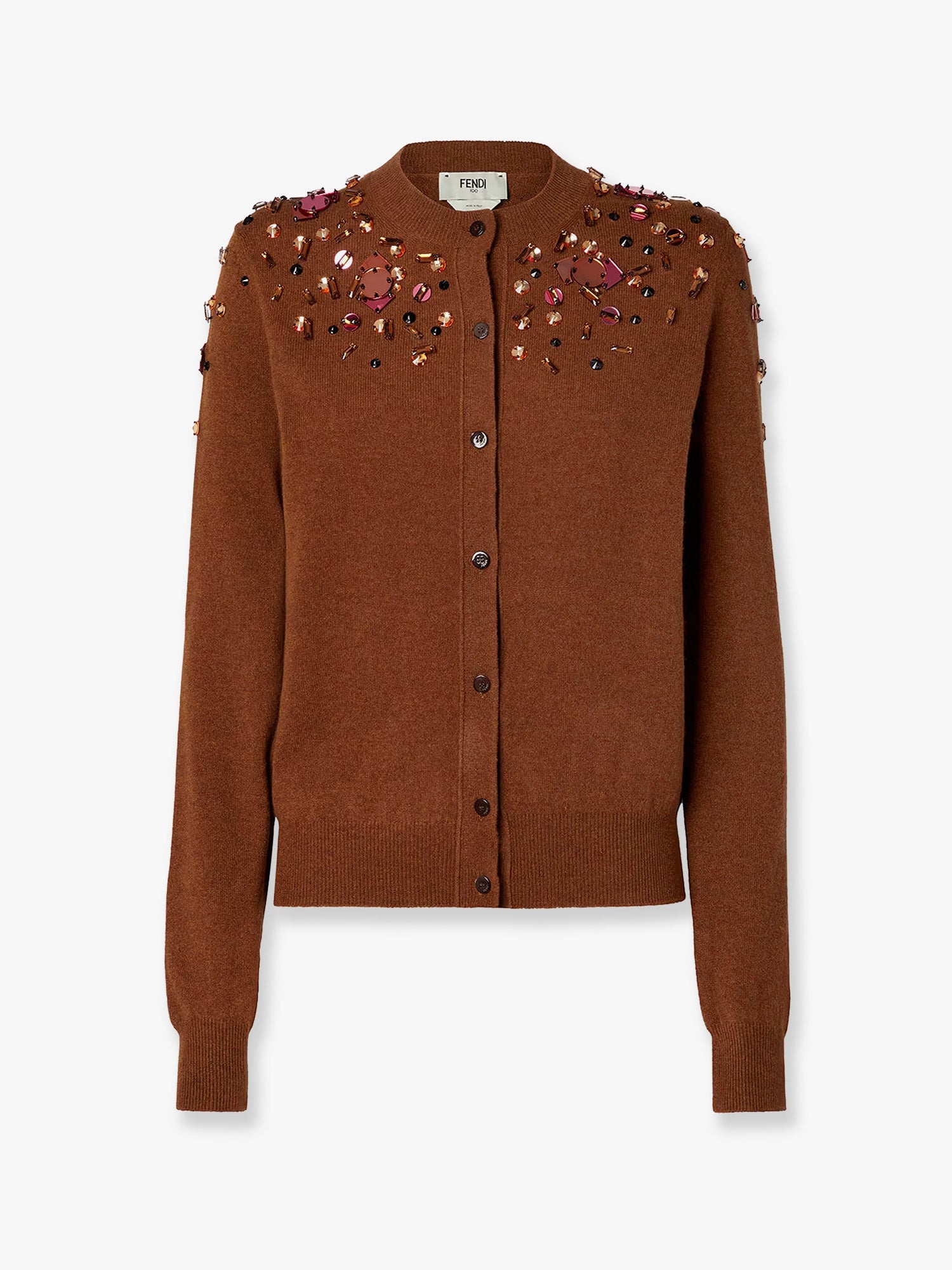 Fendi Wool And Cashmere Cardigan