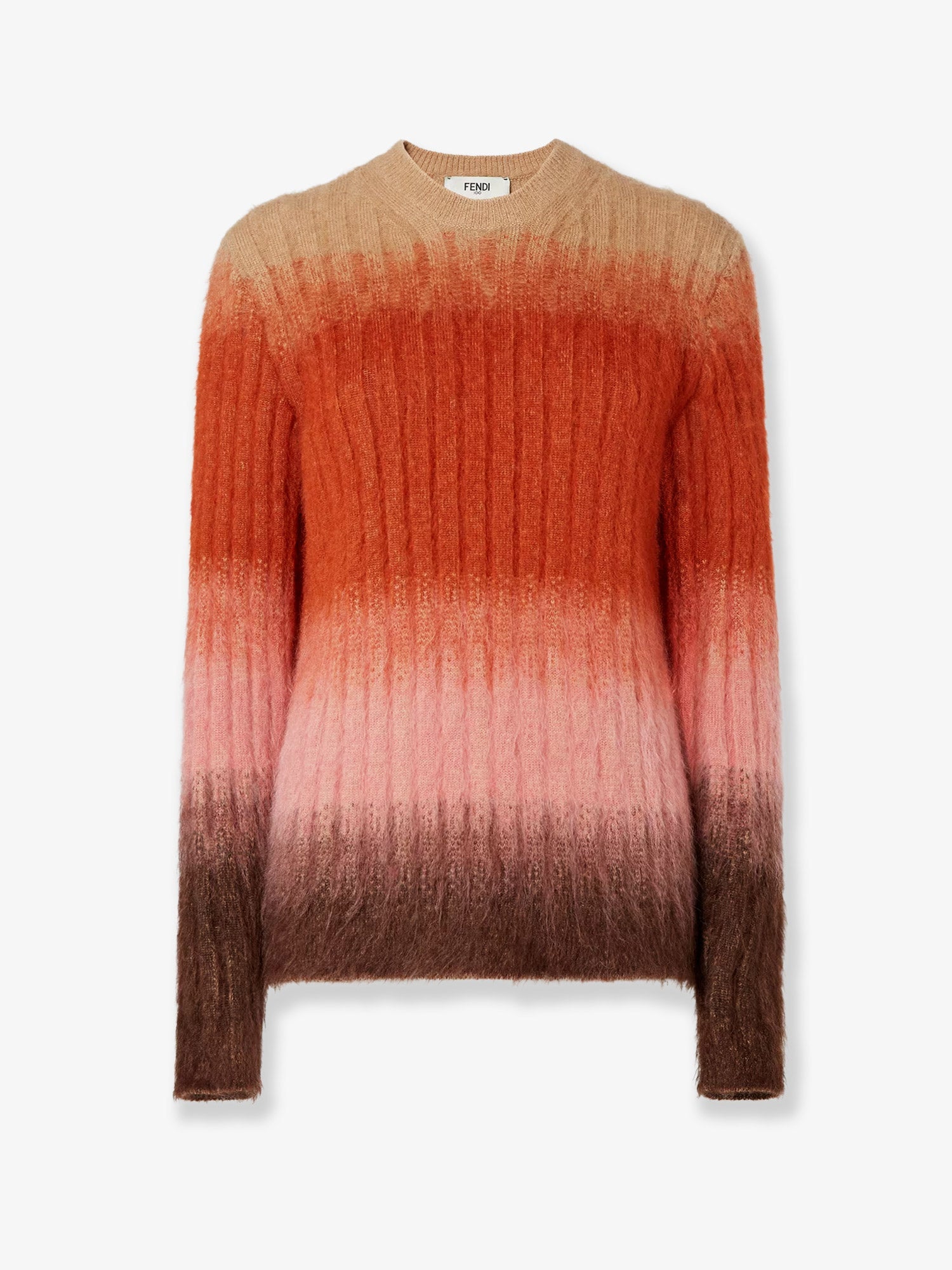 Fendi Mohair And Wool Blend Sweater