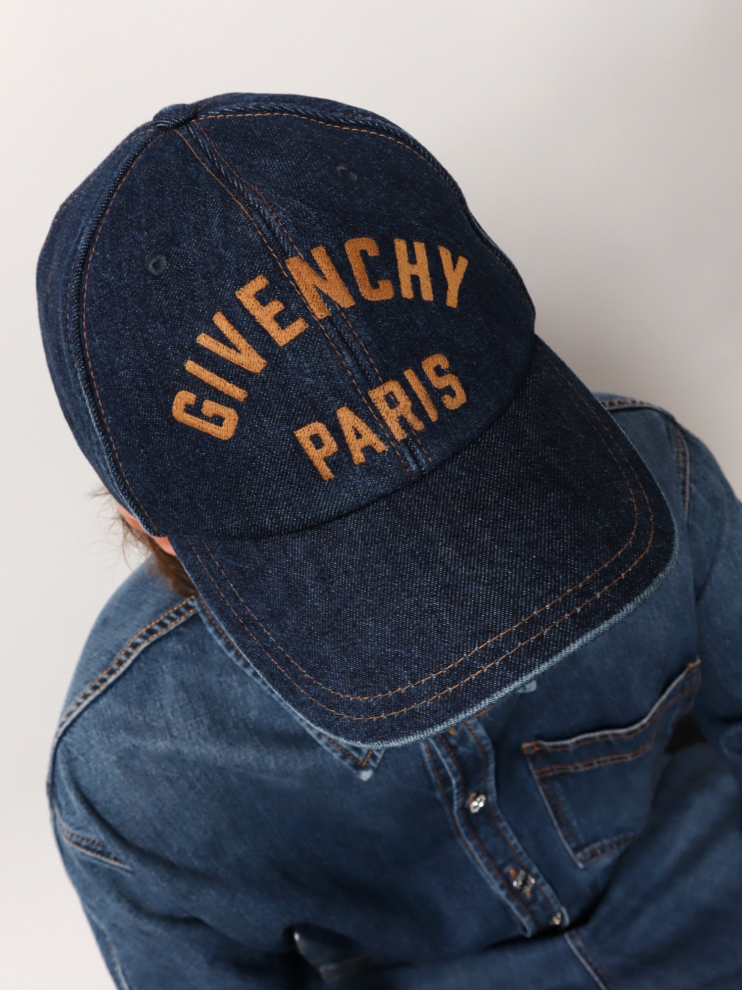 Givenchy Baseball Denim Hat