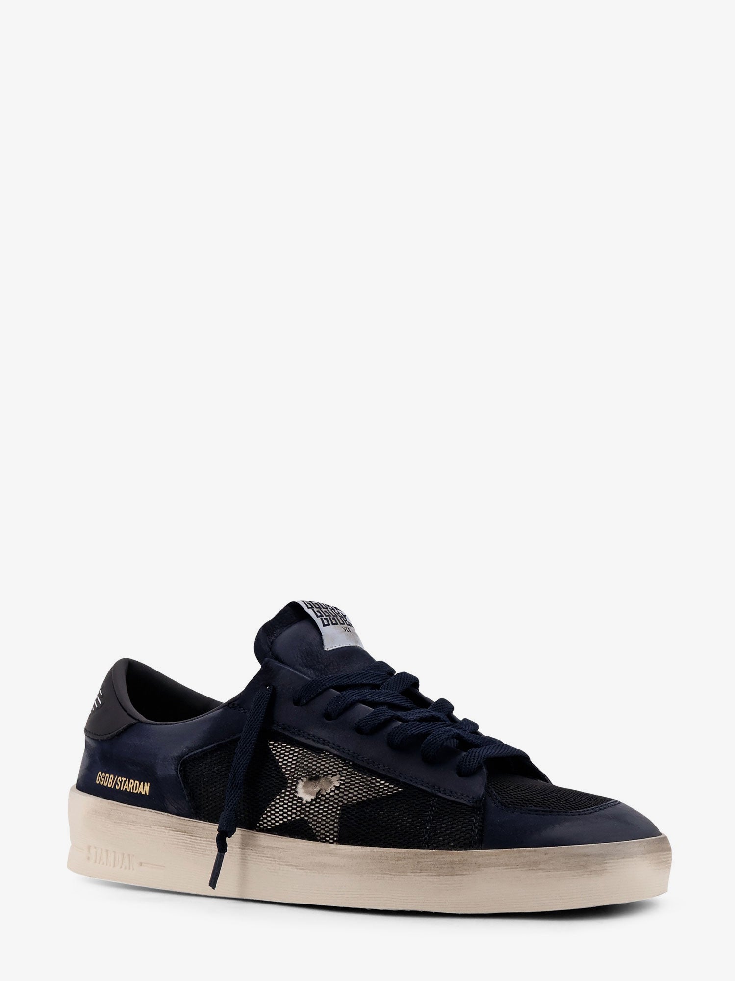 Golden Goose Stardan Under Net Star Low-top Leather Sneakers