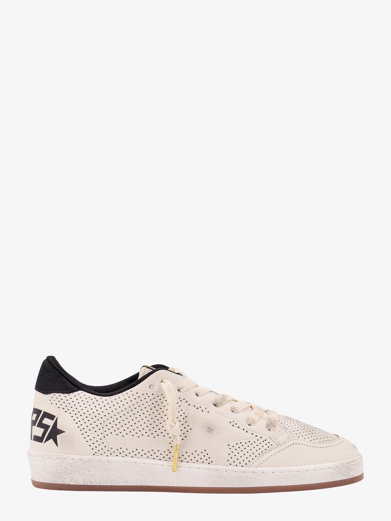 Golden Goose Hf Ball Star Perforated Leather Sneakers
