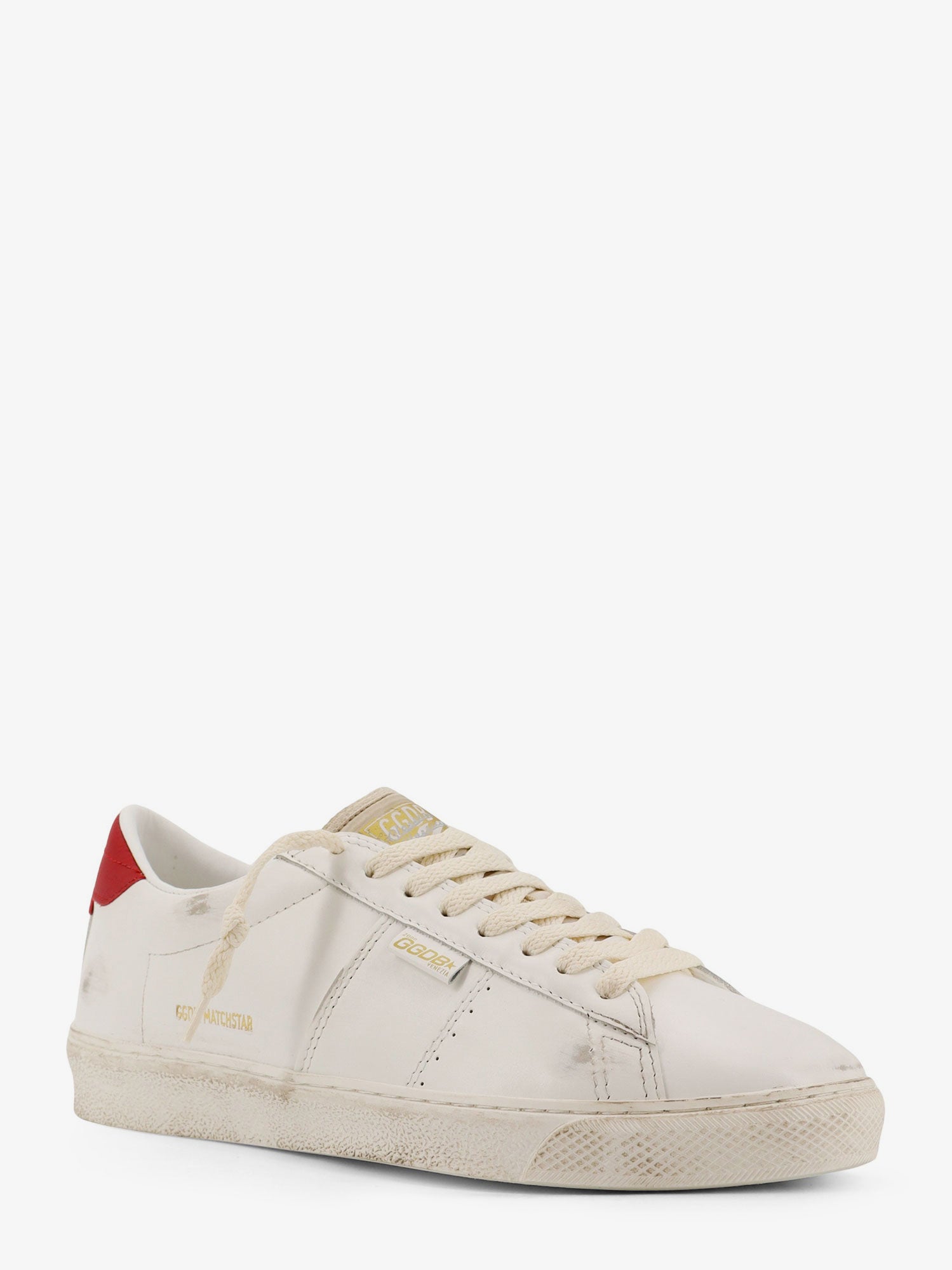 Golden Goose Matchstar Leather Sneakers