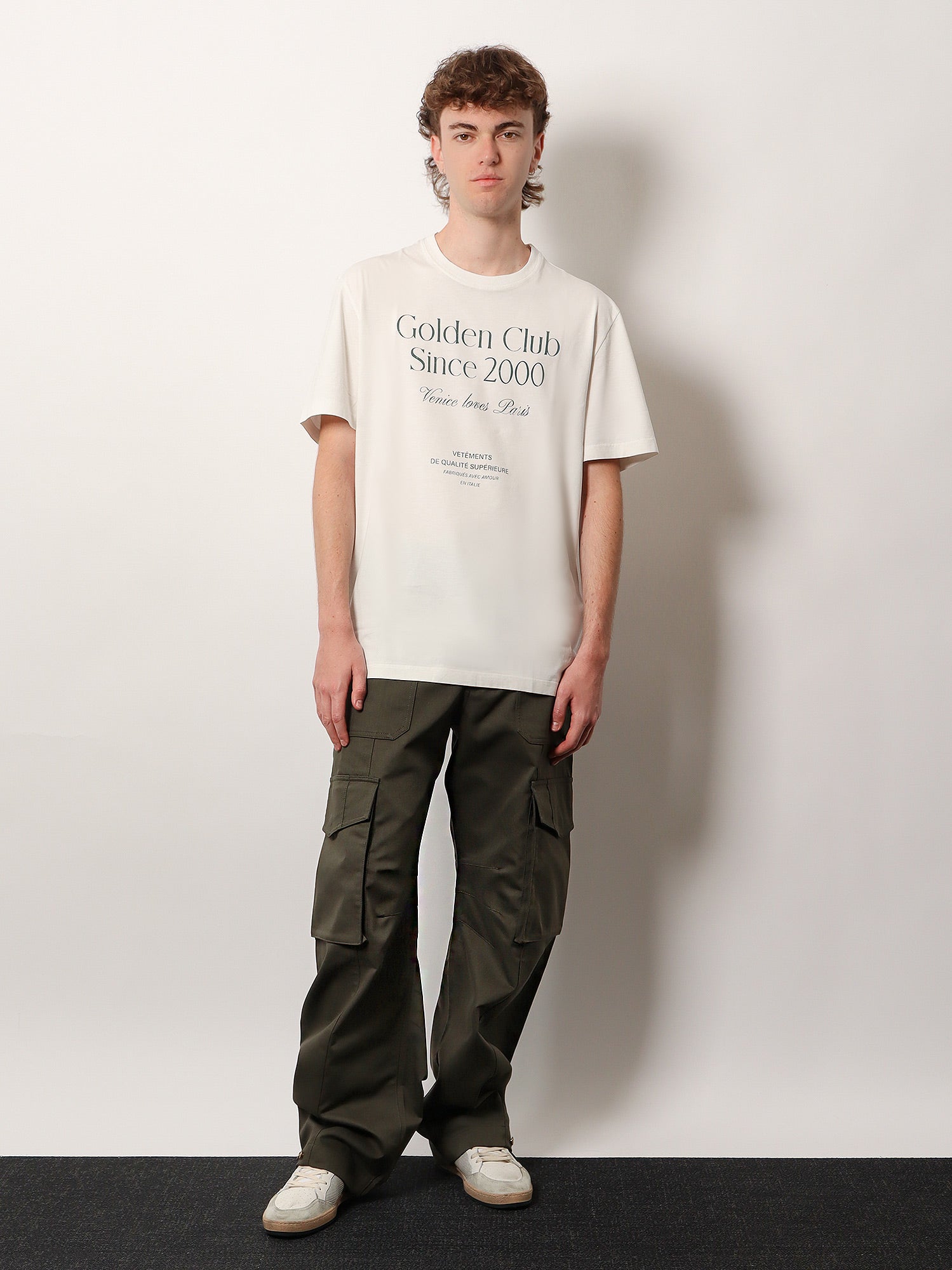 Golden Goose Leniin Cotton Blend Trousers