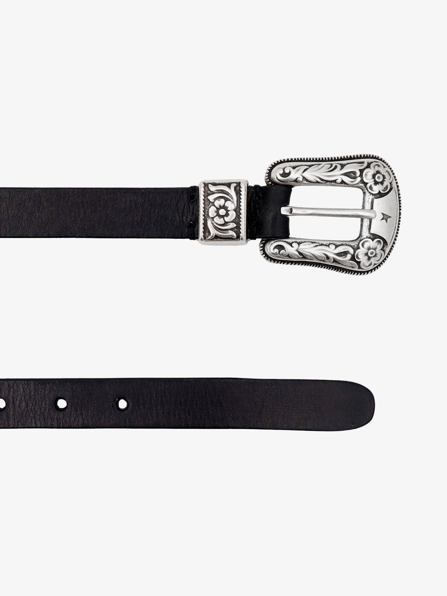 Golden Goose Hip Lace Leather Belt