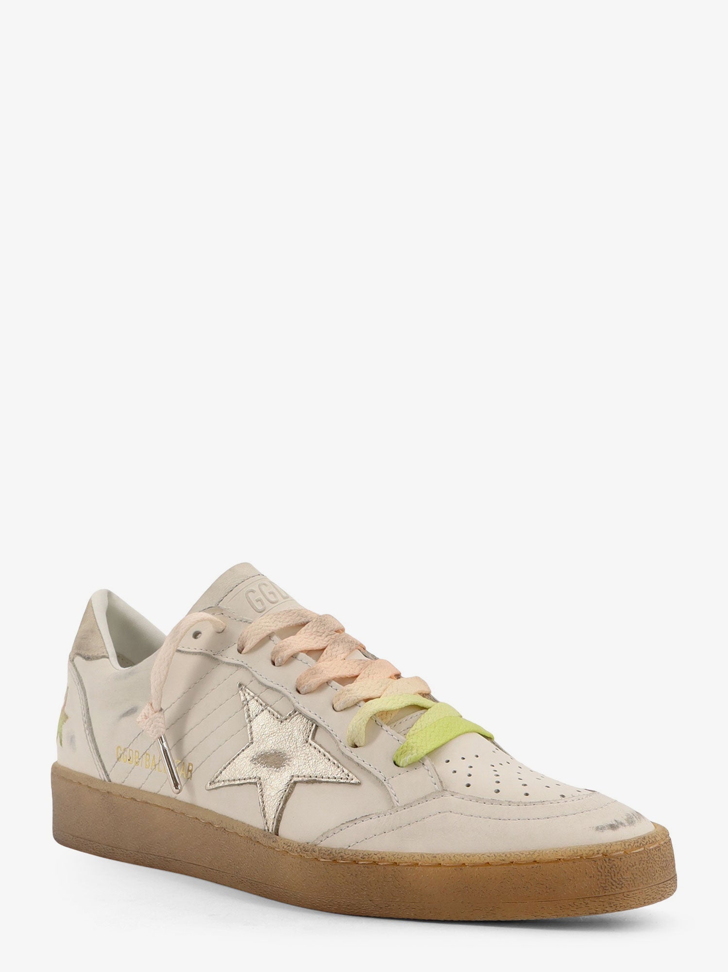 Golden Goose Ball Star Leather Sneakers