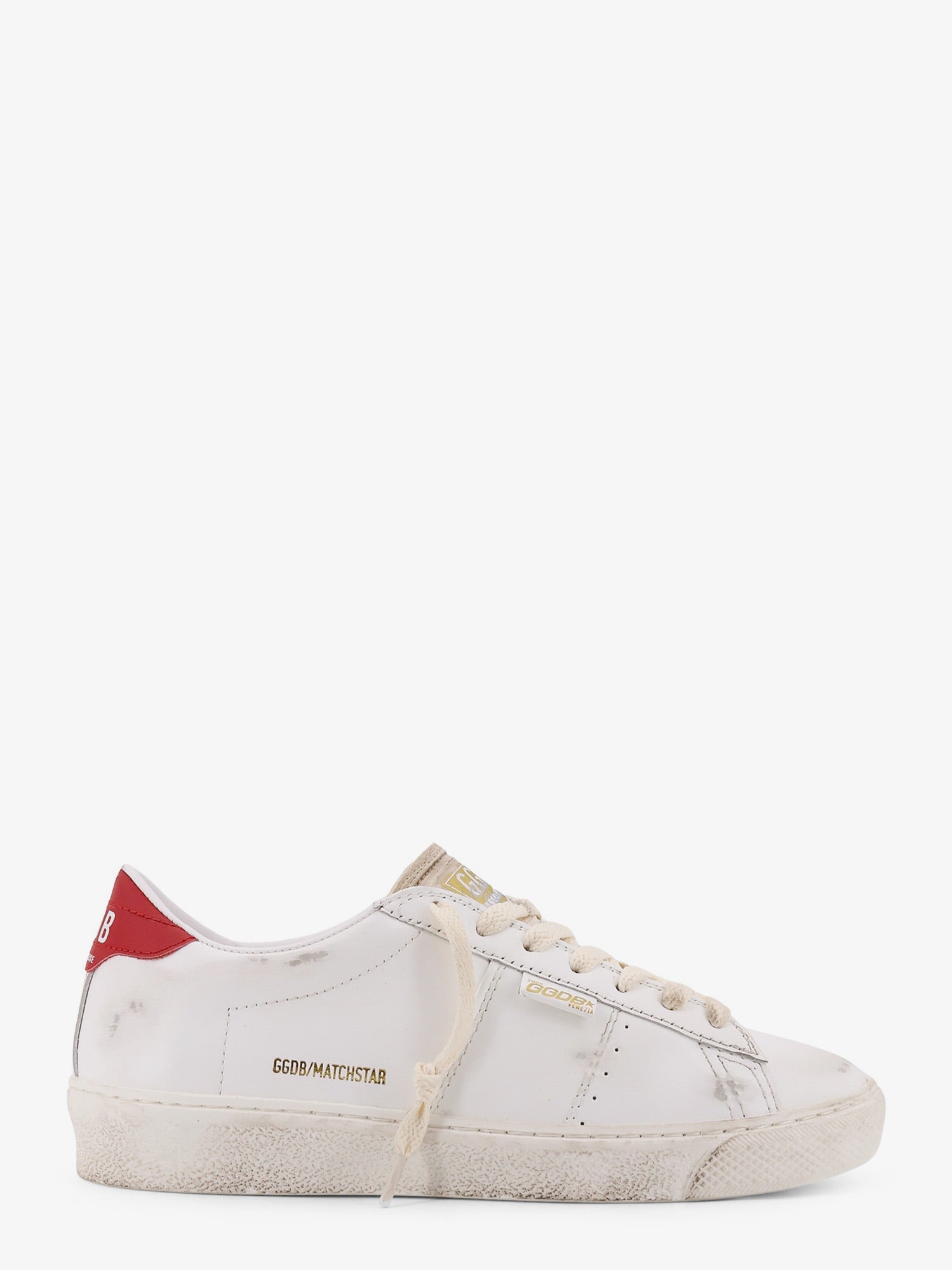 Golden Goose Matchstar Leather Sneakers