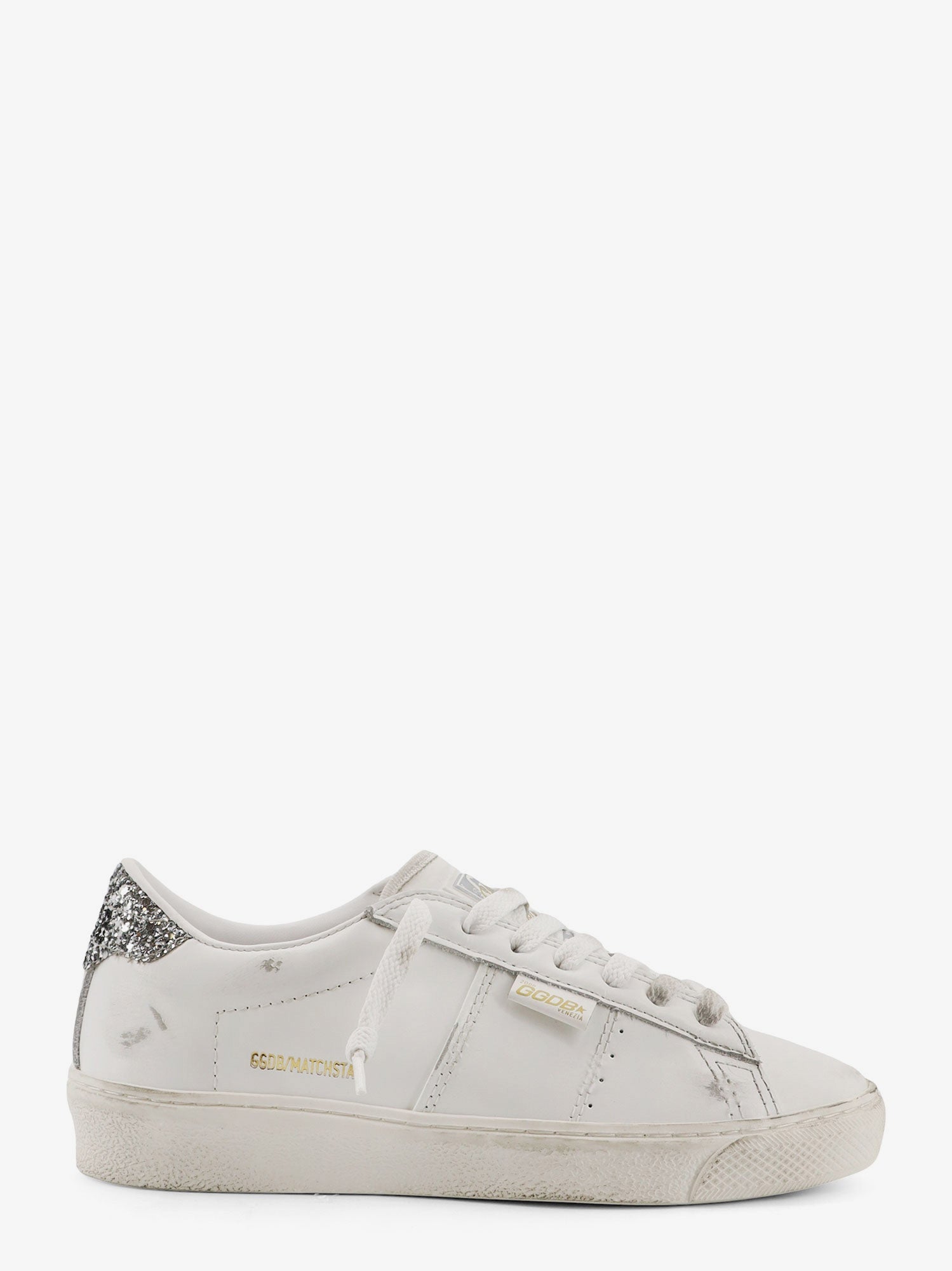 Golden Goose Matchstar Leather Sneakers