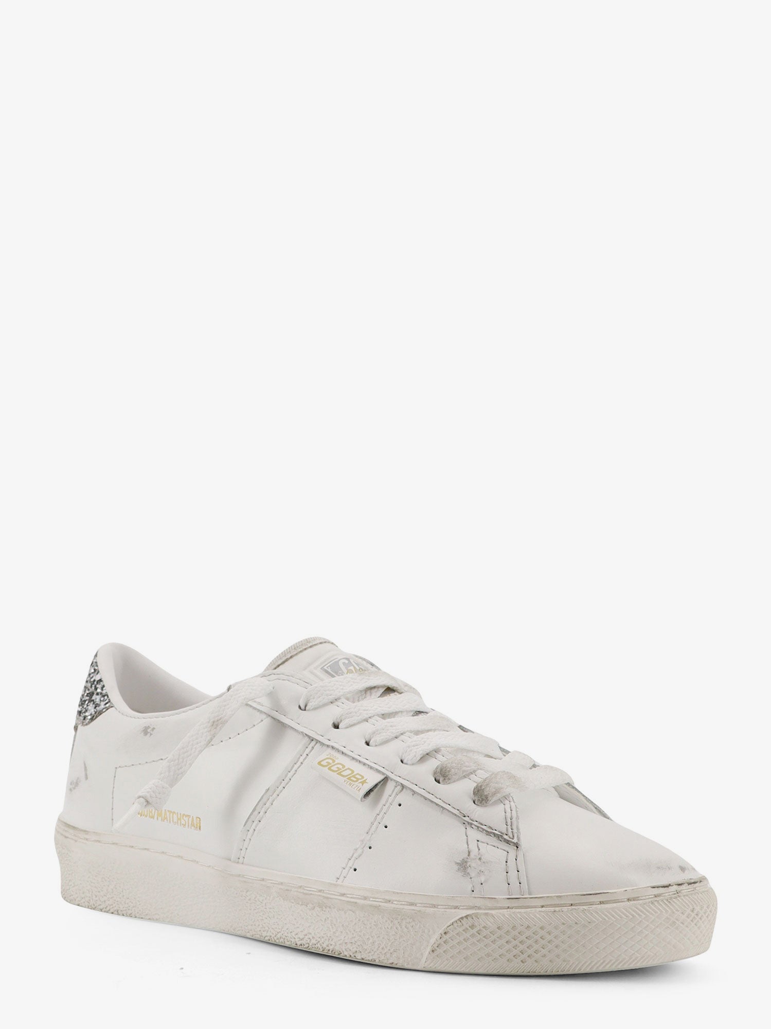 Golden Goose Matchstar Leather Sneakers