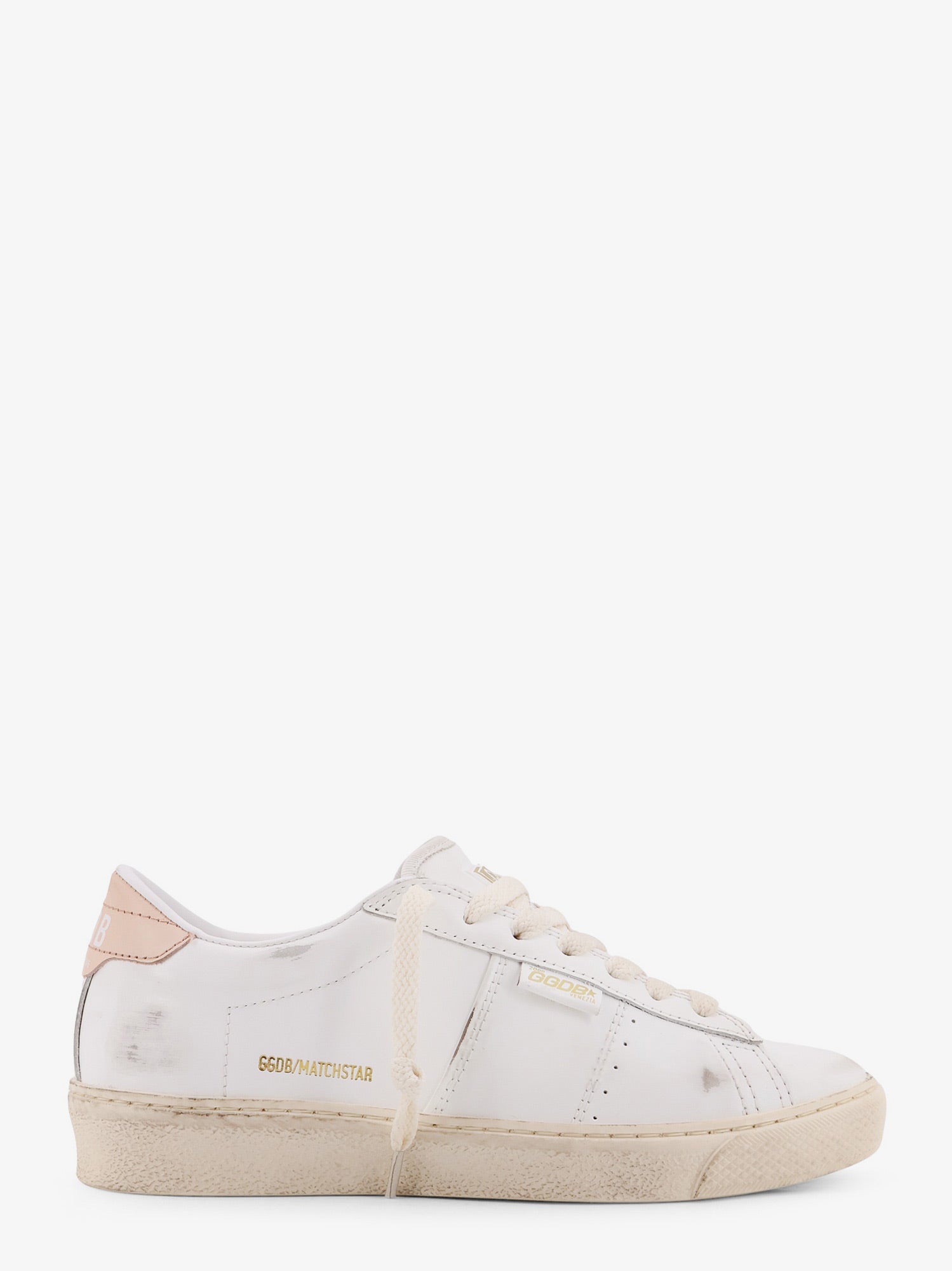 Golden Goose Matchstar Leather Sneakers