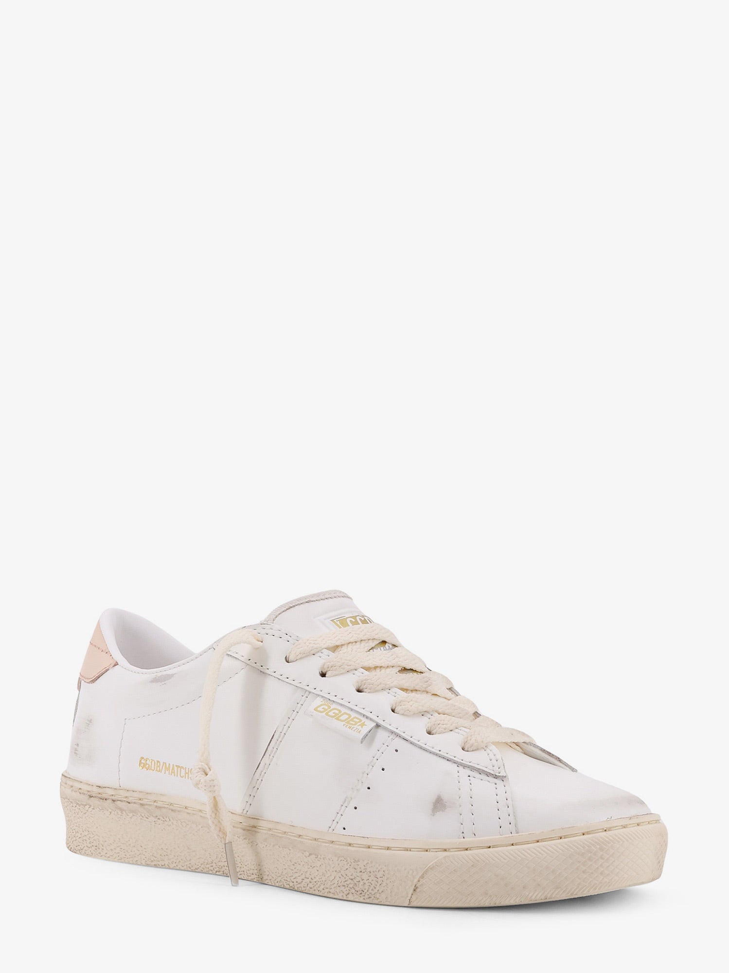 Golden Goose Matchstar Leather Sneakers