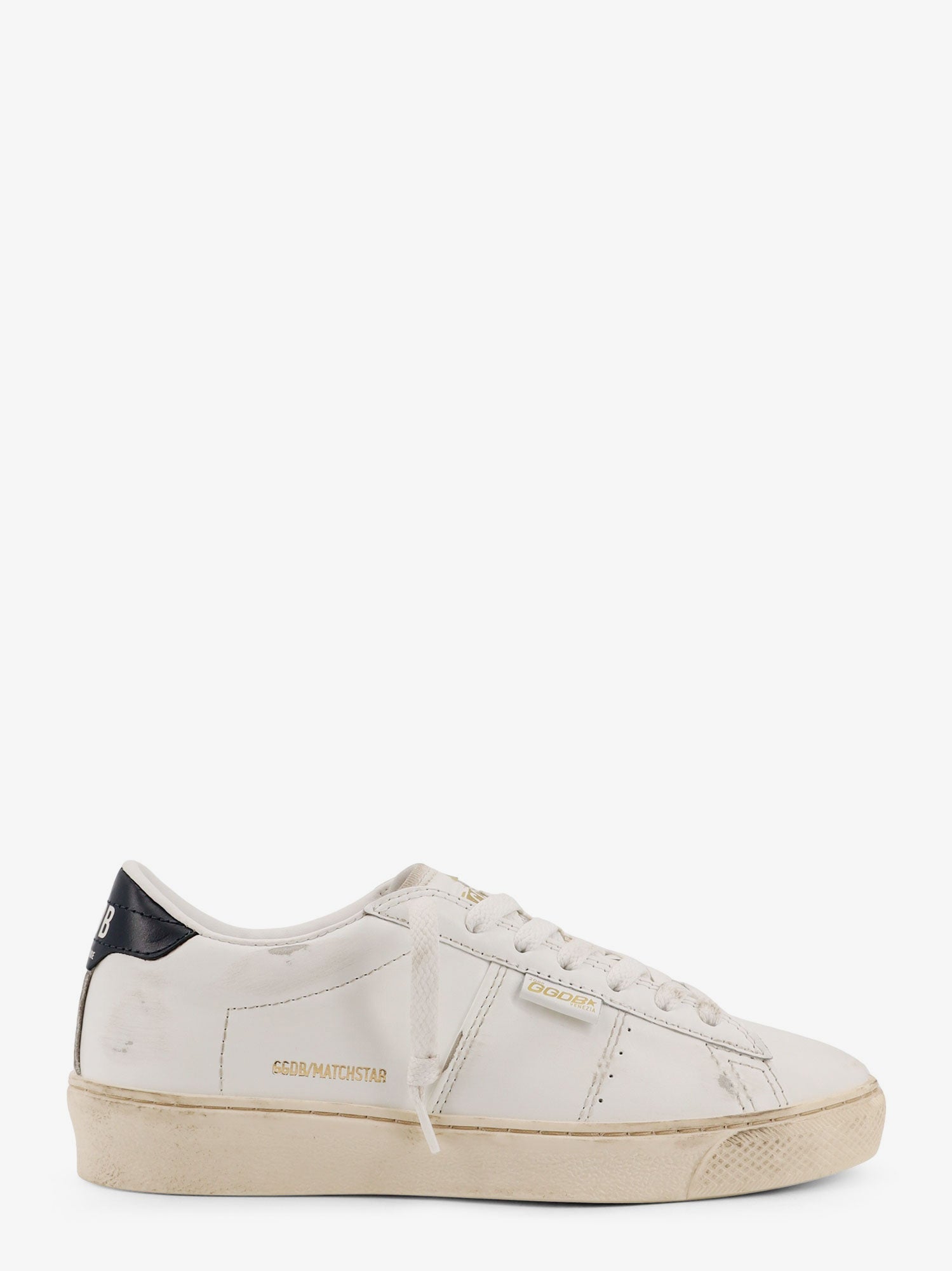 Golden Goose Matchstar Leather Sneakers