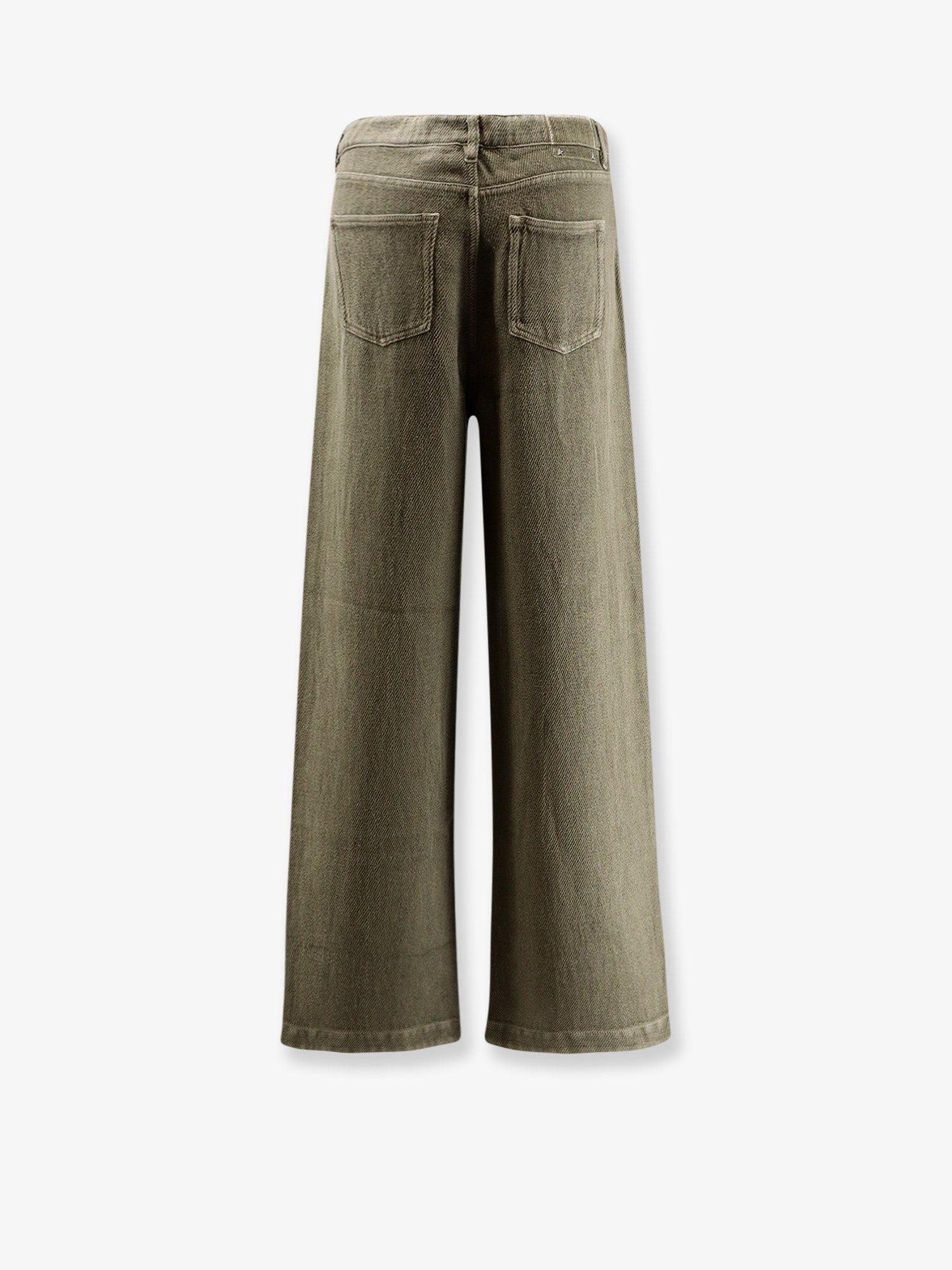 Golden Goose Ortensia Cotton And Linen Trousers