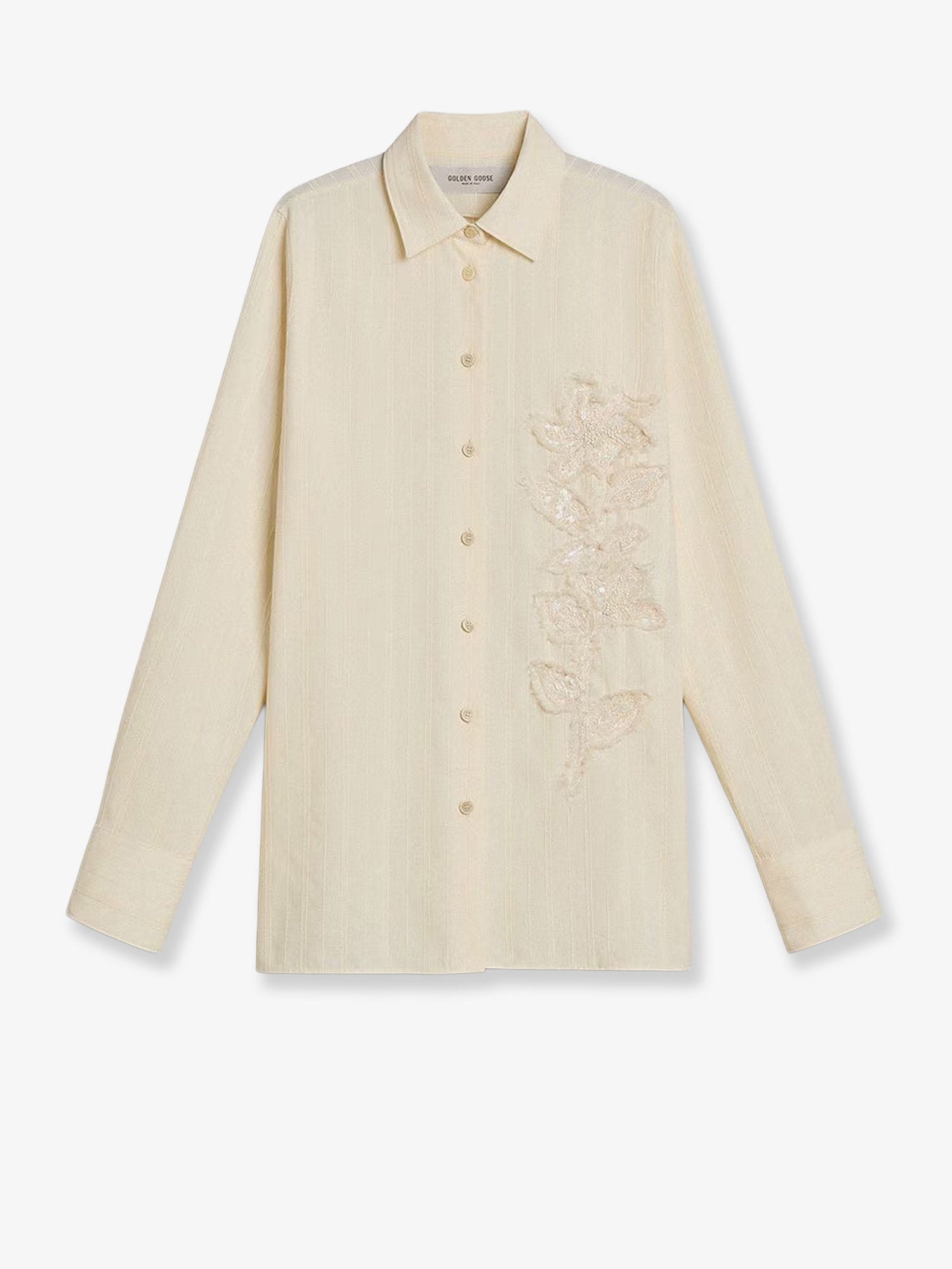 Golden Goose Cotton Shirt With Sequins