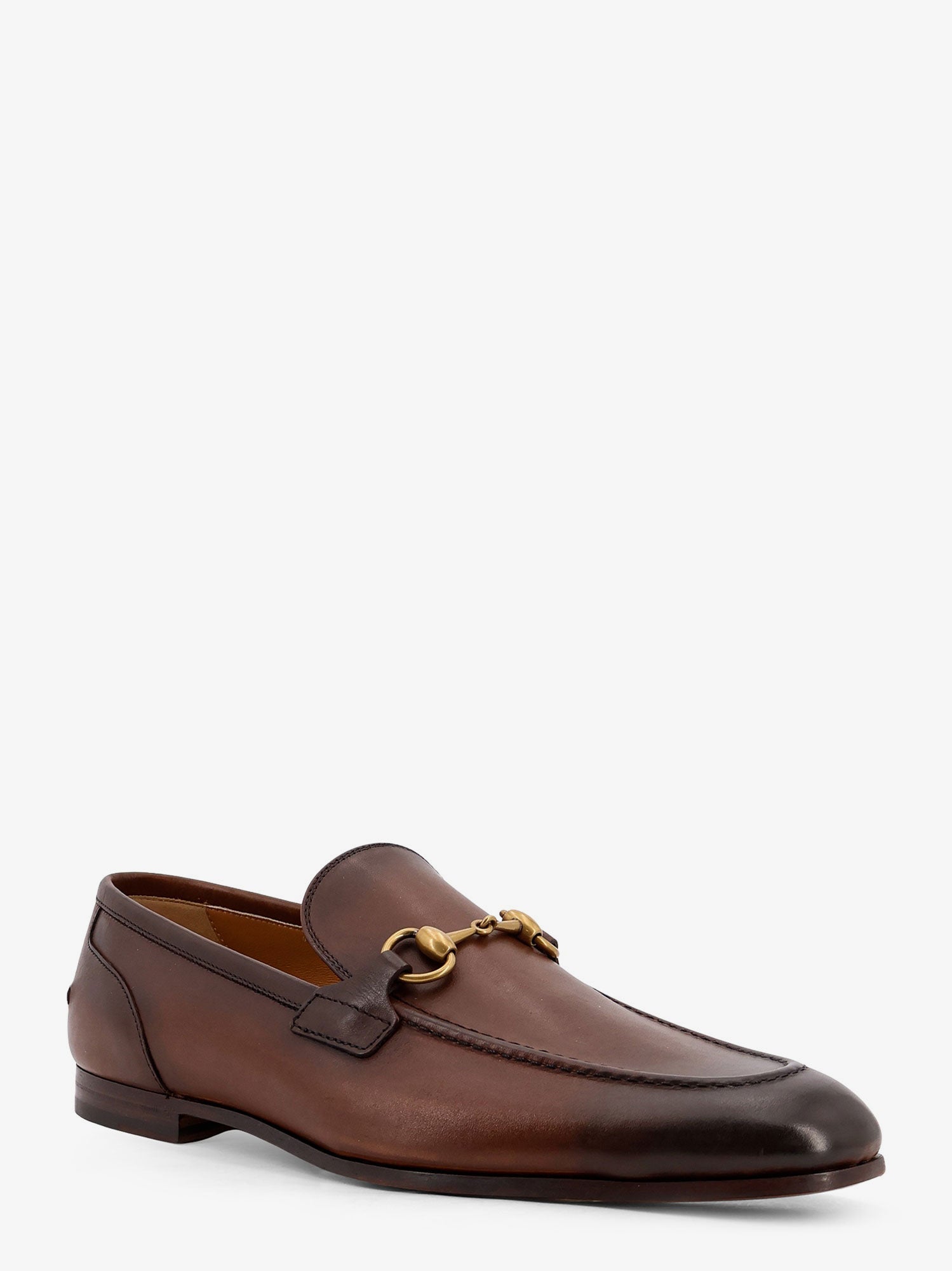 Gucci Jordaan Leather Loafers