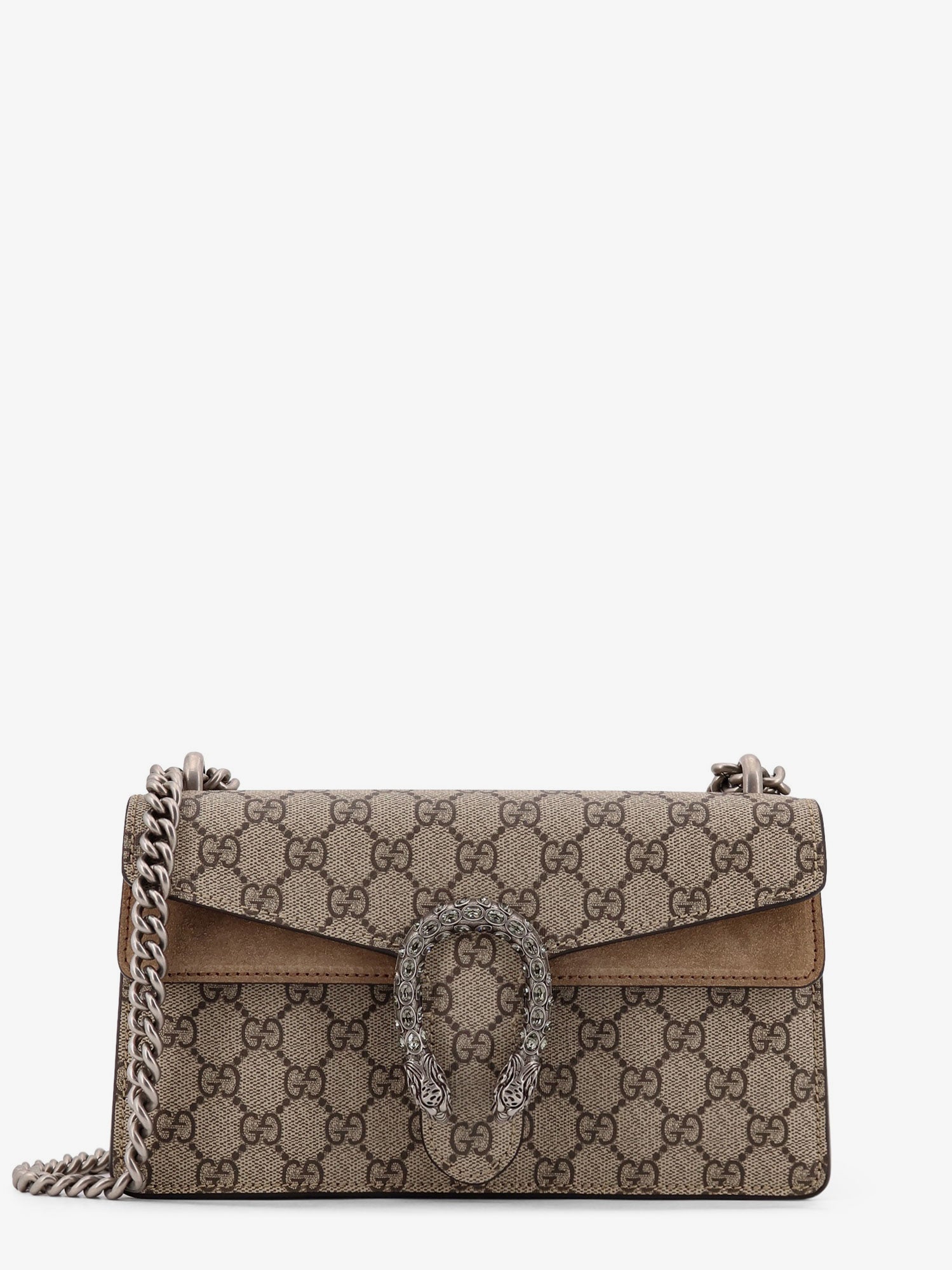 Gucci Dionysus Medium Gg Supreme Fabric Crossbody Bag