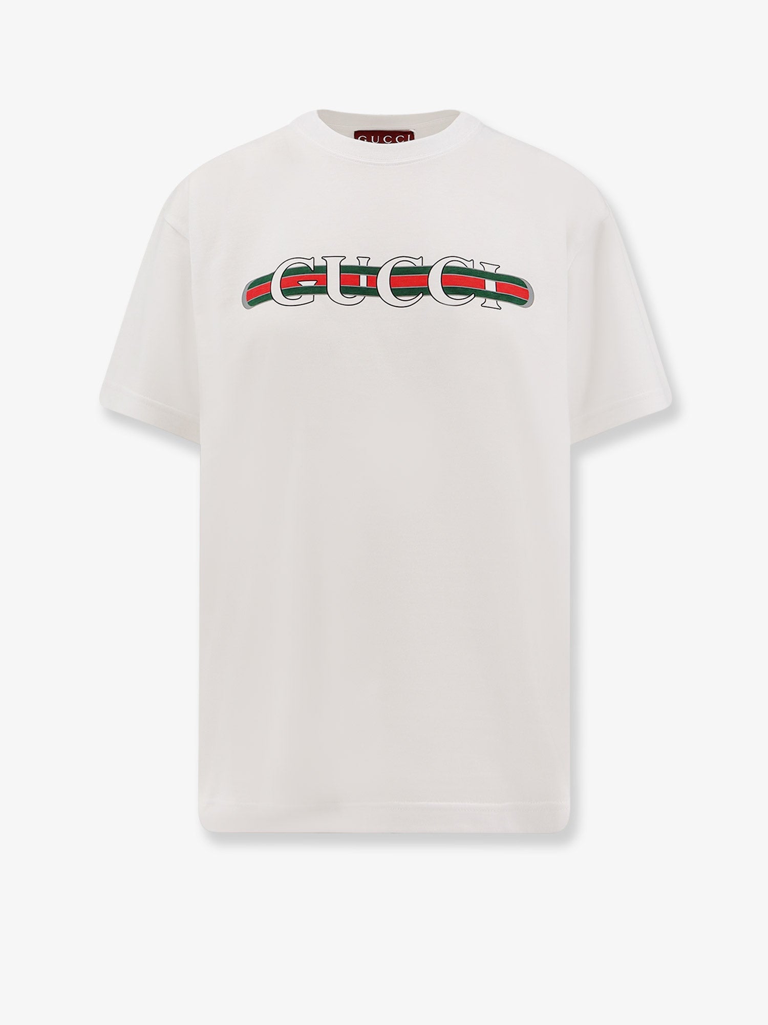 Gucci Cotton T-shirt With Iconic Print