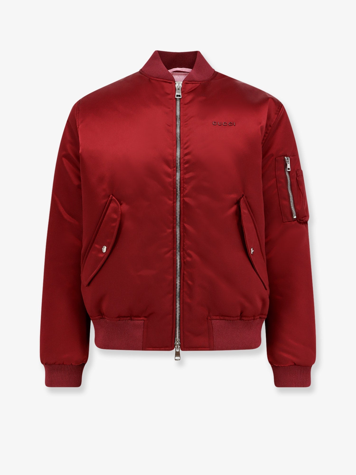 Gucci Nylon Bomber Jacket