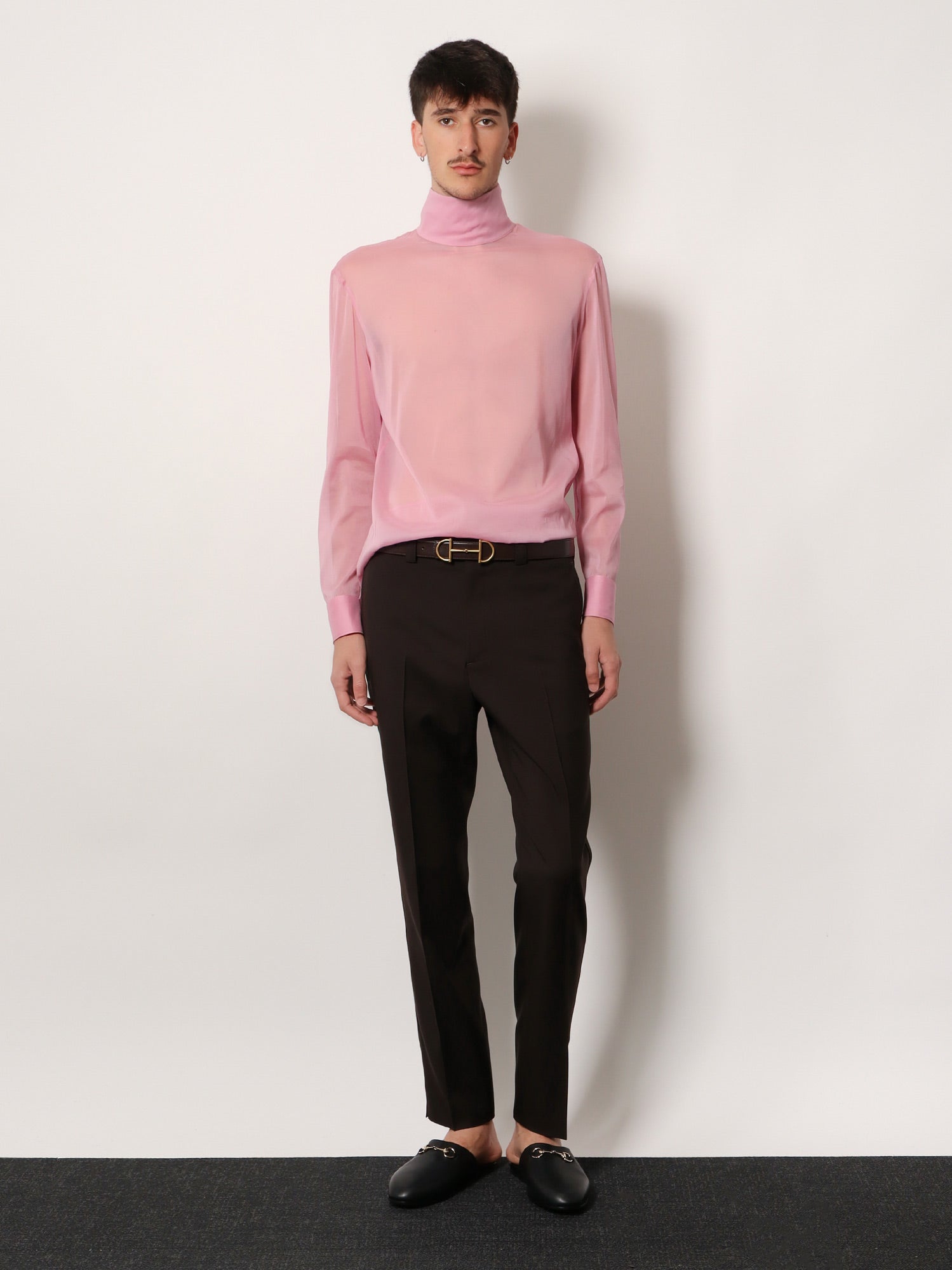 Gucci Gabardine Wool Trousers