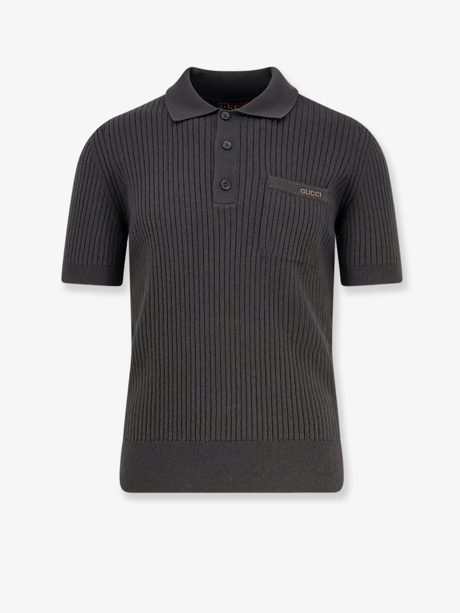 Gucci Wool And Cashmere Polo Shirt